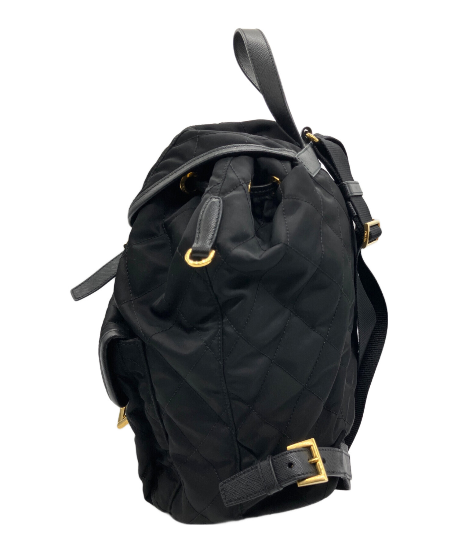 中古・古着通販】PRADA (プラダ) キルティングバックパック/リュック 