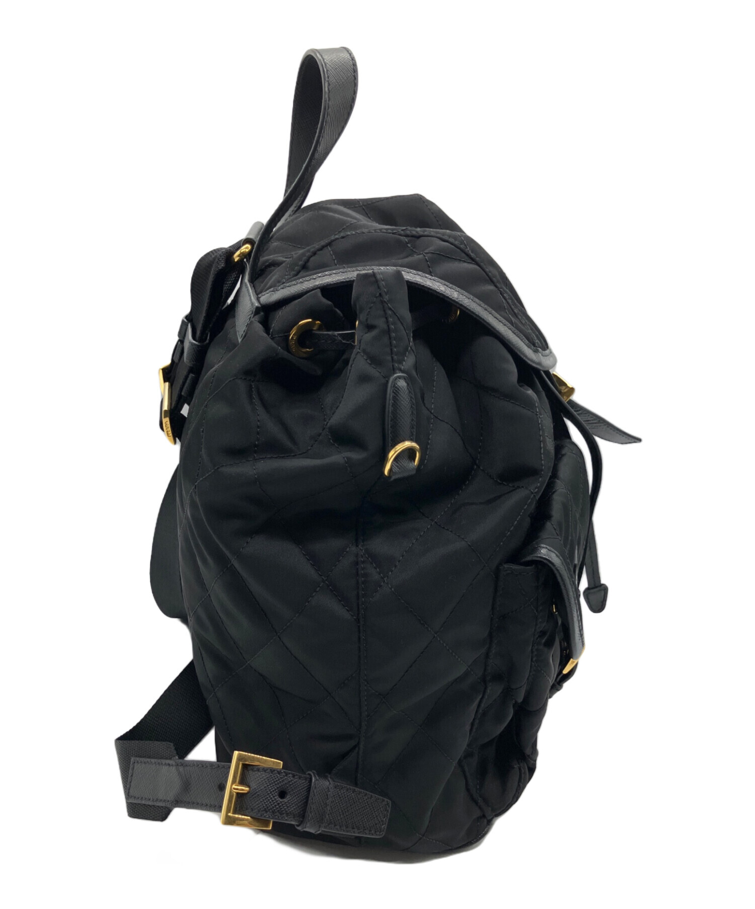 中古・古着通販】PRADA (プラダ) キルティングバックパック/リュック 