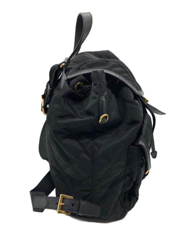 PRADA ブラック キルティング バックパック 12250715_1.jpg
