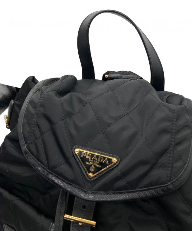 中古・古着通販】PRADA (プラダ) キルティングバックパック/リュック