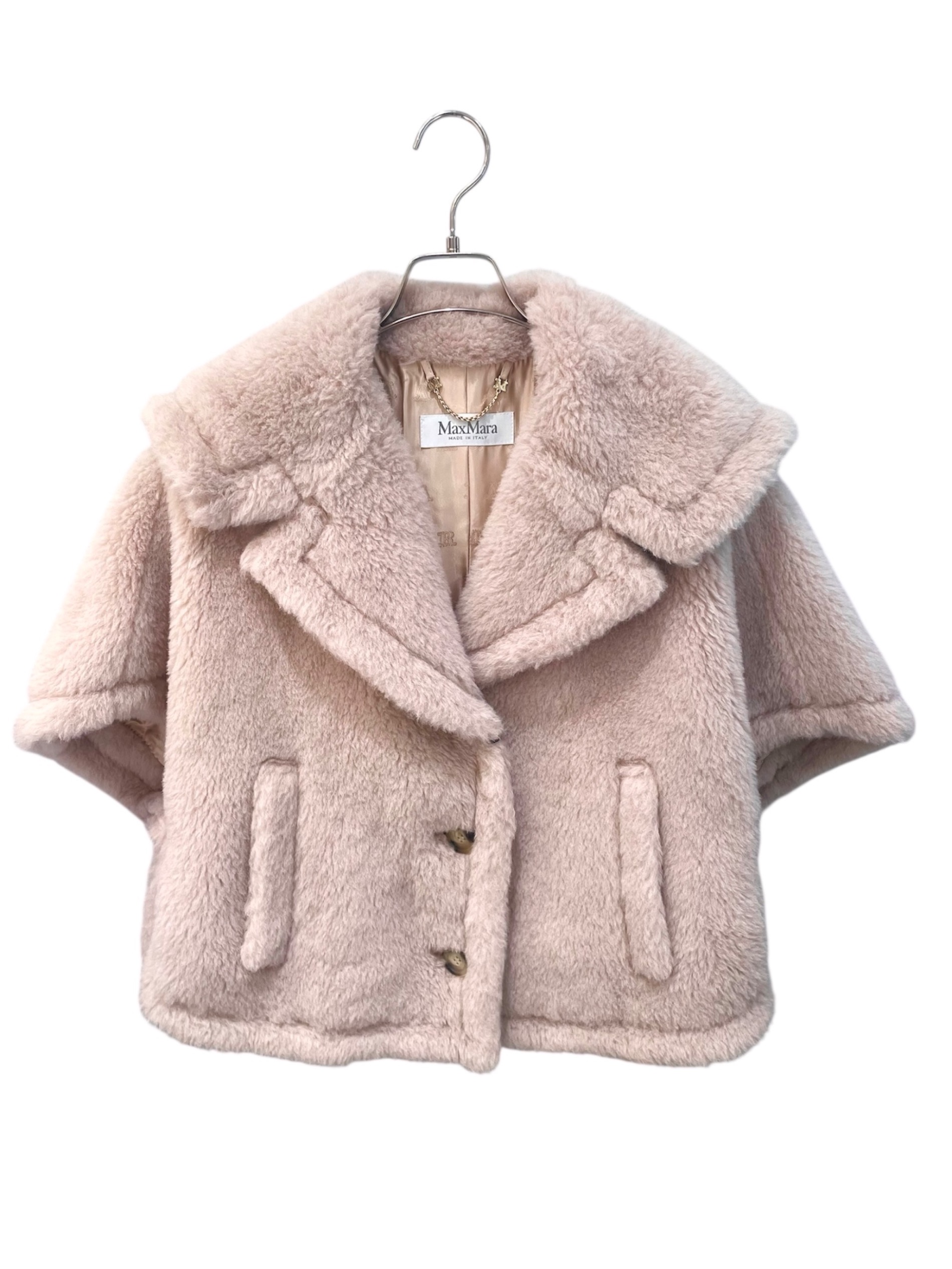 MaxMara テディベアケープ　CAMBUSA 中古・古着通販】MaxMara (マックスマーラ) CAMBUSA テディベア ケープ