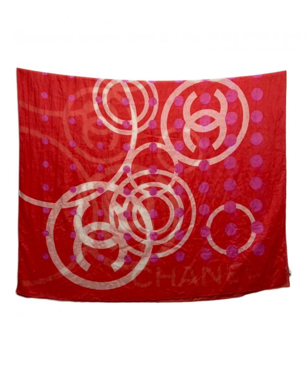 中古・古着通販】CHANEL (シャネル) 大判ストール ピンク｜ブランド 
