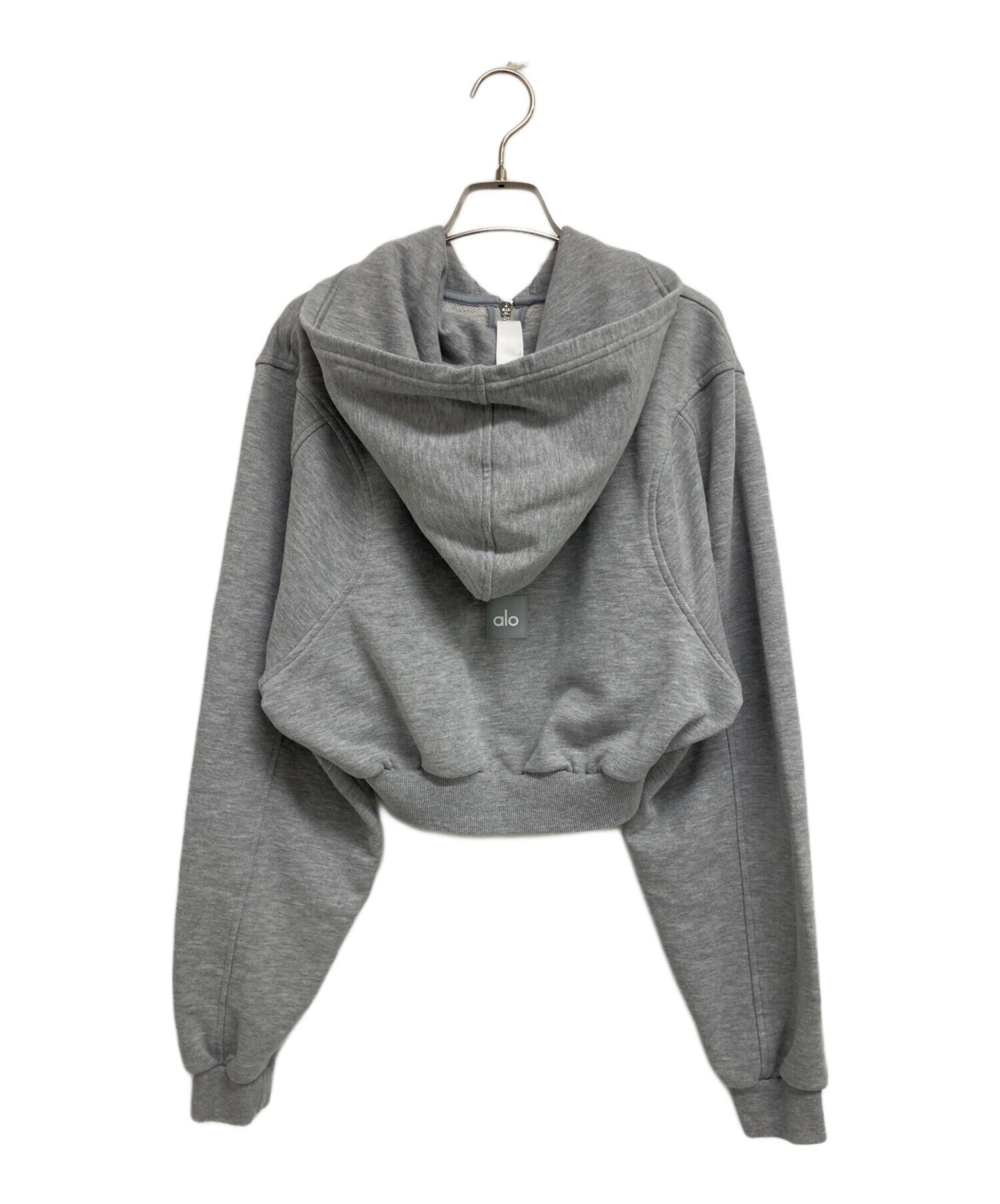 中古・古着通販】alo (アロ) Sweet Escape Zip Up Hoodie グレー