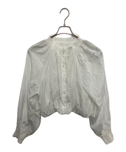 プラージュ　美品！ミニブルゾンブラウス 中古・古着通販】Plage (プラージュ) mini blouson ブラウス ホワイト