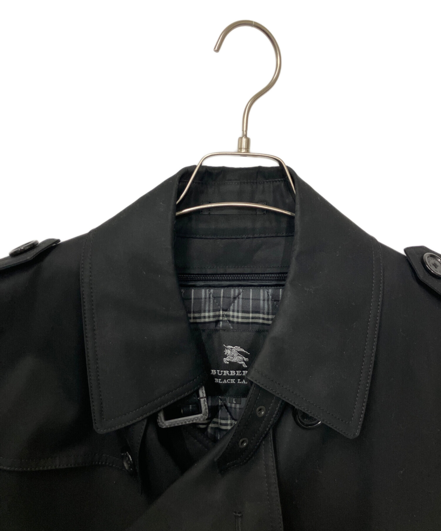 【美品】【ライナー】BURBERRY BLACK LABEL トレンチコート 中古・古着通販】BURBERRY BLACK LABEL (バーバリーブラックレーベル