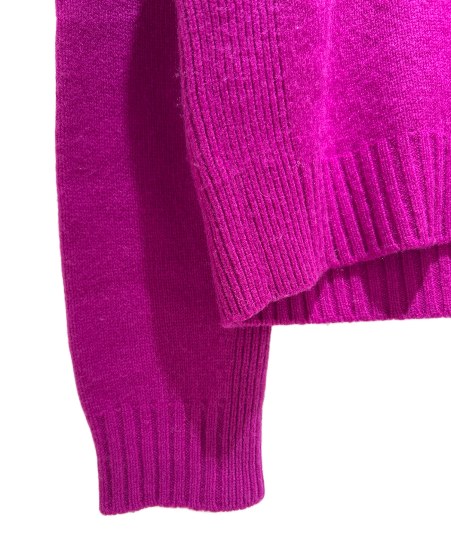 中古・古着通販】DRAWER (ドゥロワー) 7G カシミヤ クルーネックプルオ