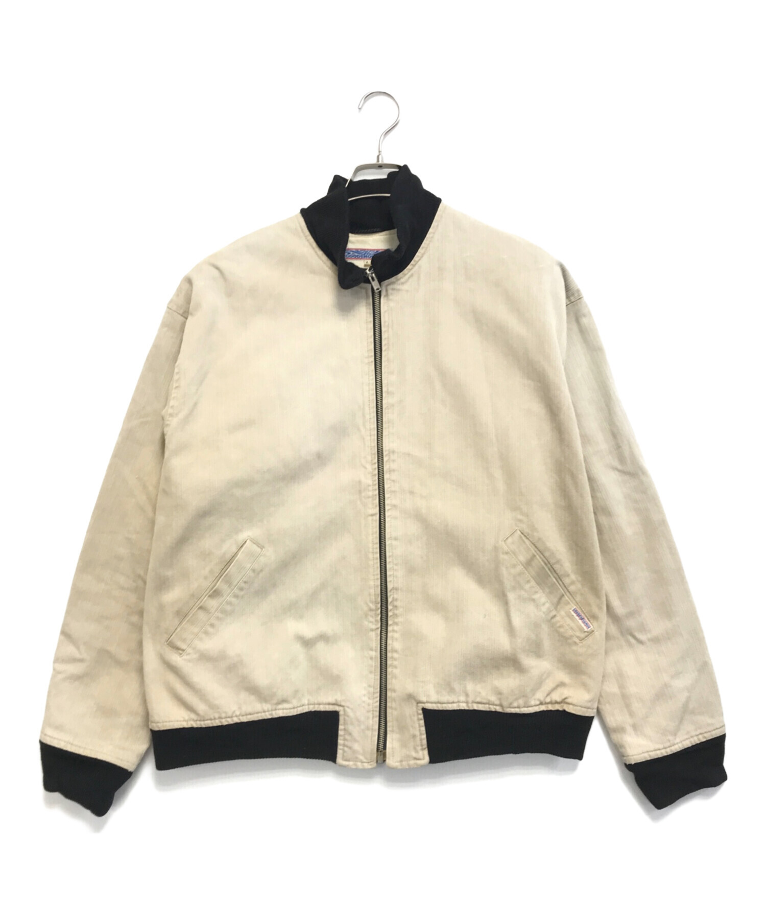 オーム　グッドイナフUK コットンジップジャケット Lサイズ 中古・古着通販】GOODENOUGH UK (グッドイナフ UK) コットンブルゾン