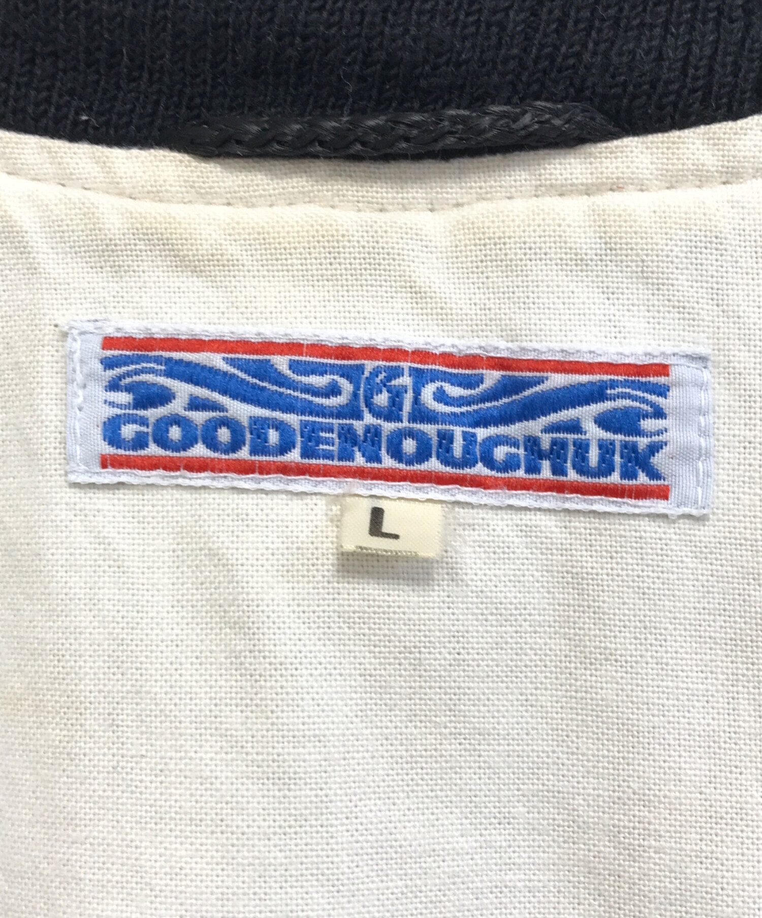 オーム　グッドイナフUK コットンジップジャケット Lサイズ 中古・古着通販】GOODENOUGH UK (グッドイナフ UK) コットンブルゾン