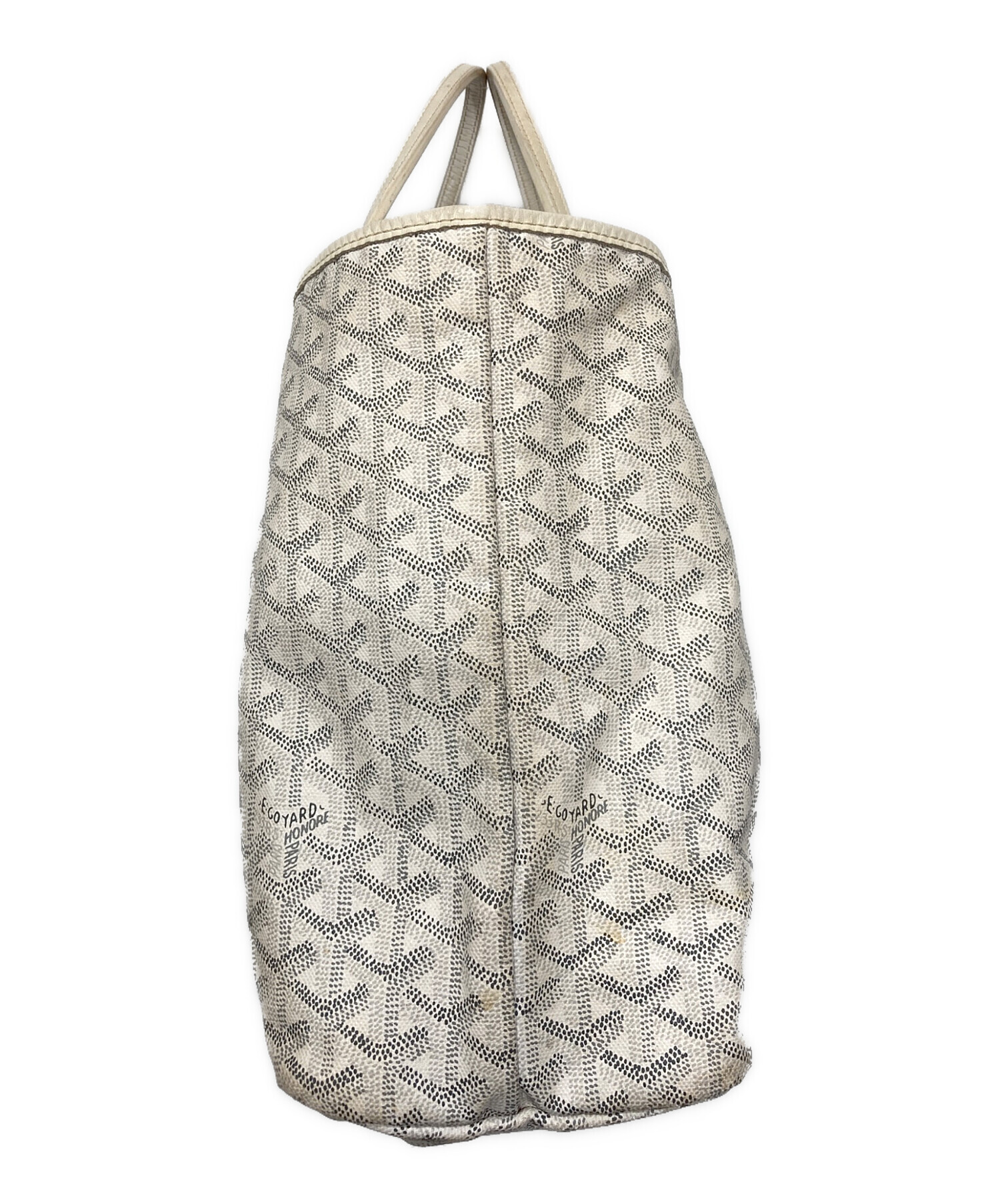 中古・古着通販】GOYARD (ゴヤール) サンルイPM トートバッグ ホワイト