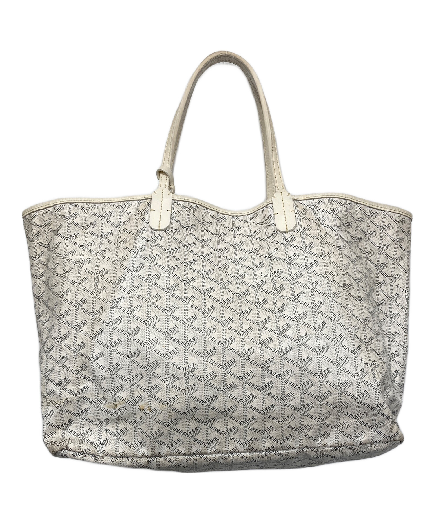 中古・古着通販】GOYARD (ゴヤール) サンルイPM トートバッグ ホワイト