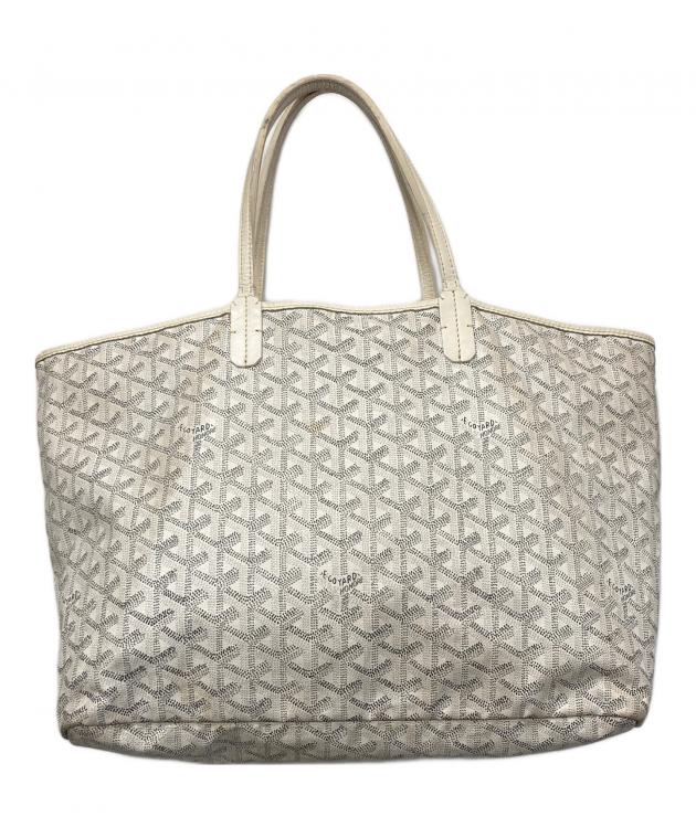 中古・古着通販】GOYARD (ゴヤール) サンルイPM トートバッグ ホワイト