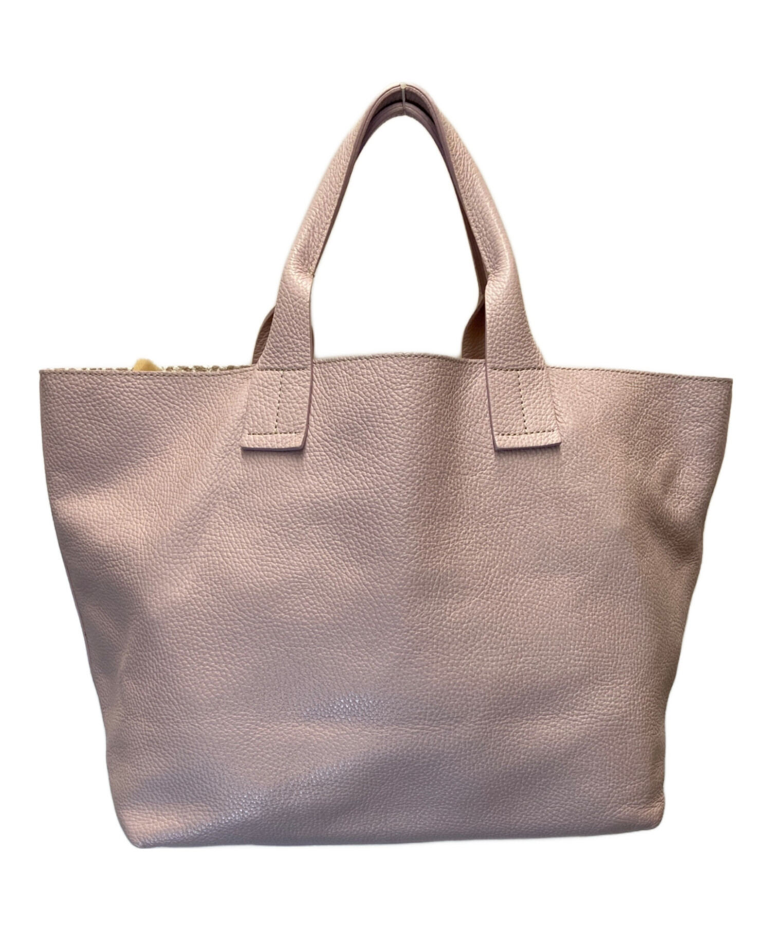 中古・古着通販】IACUCCI (イアクッチ) レザートートバッグ パープル 