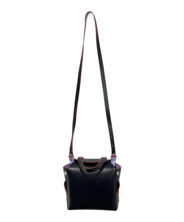 beautiful people ショルダーバッグ - 黒x紺xピンク 【古着】【中古】 中古・古着通販】beautiful people (ビューティフルピープル) mini