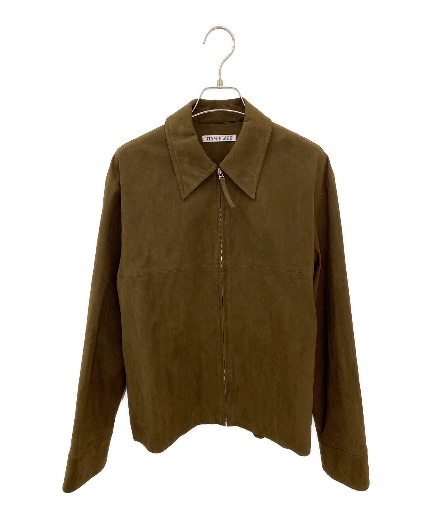 【訳あり】Plage RIAM スウェードブルゾン　38 訳あり】Plage RIAM スウェードブルゾン 38