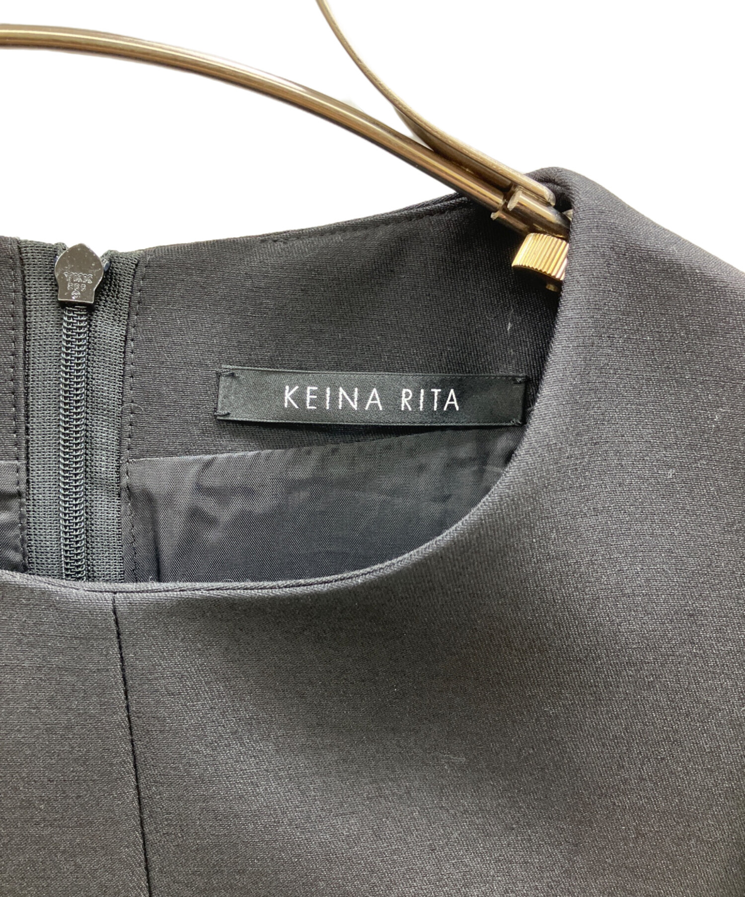 中古・古着通販】KEINA RITA (ケイナ リタ) Kelly ブラウス ブラック