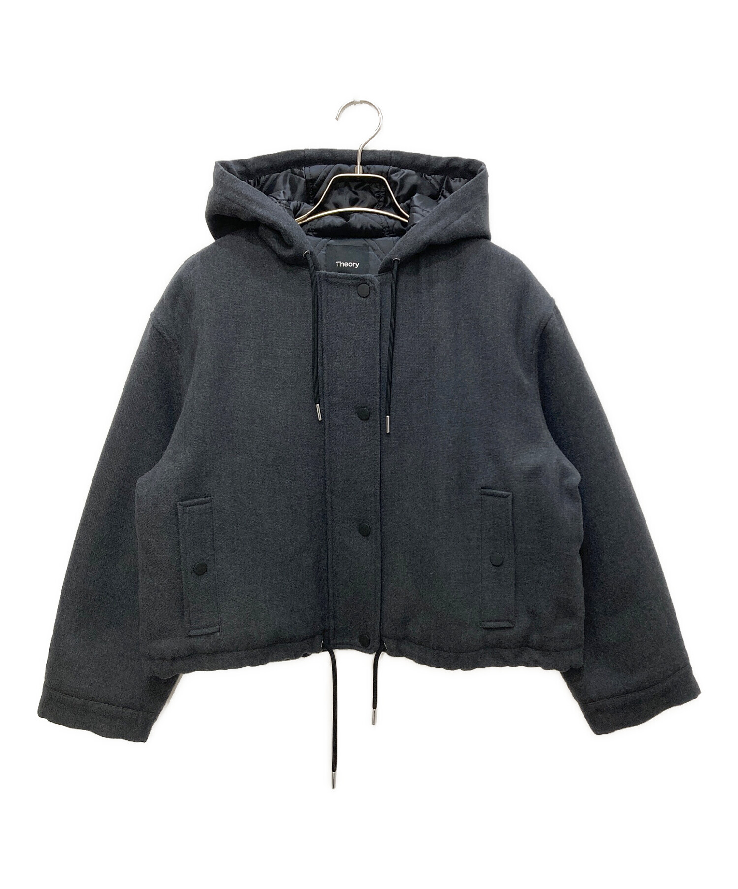 中古・古着通販】theory (セオリー) DOUBLE FLANNEL CROPPED PARKA