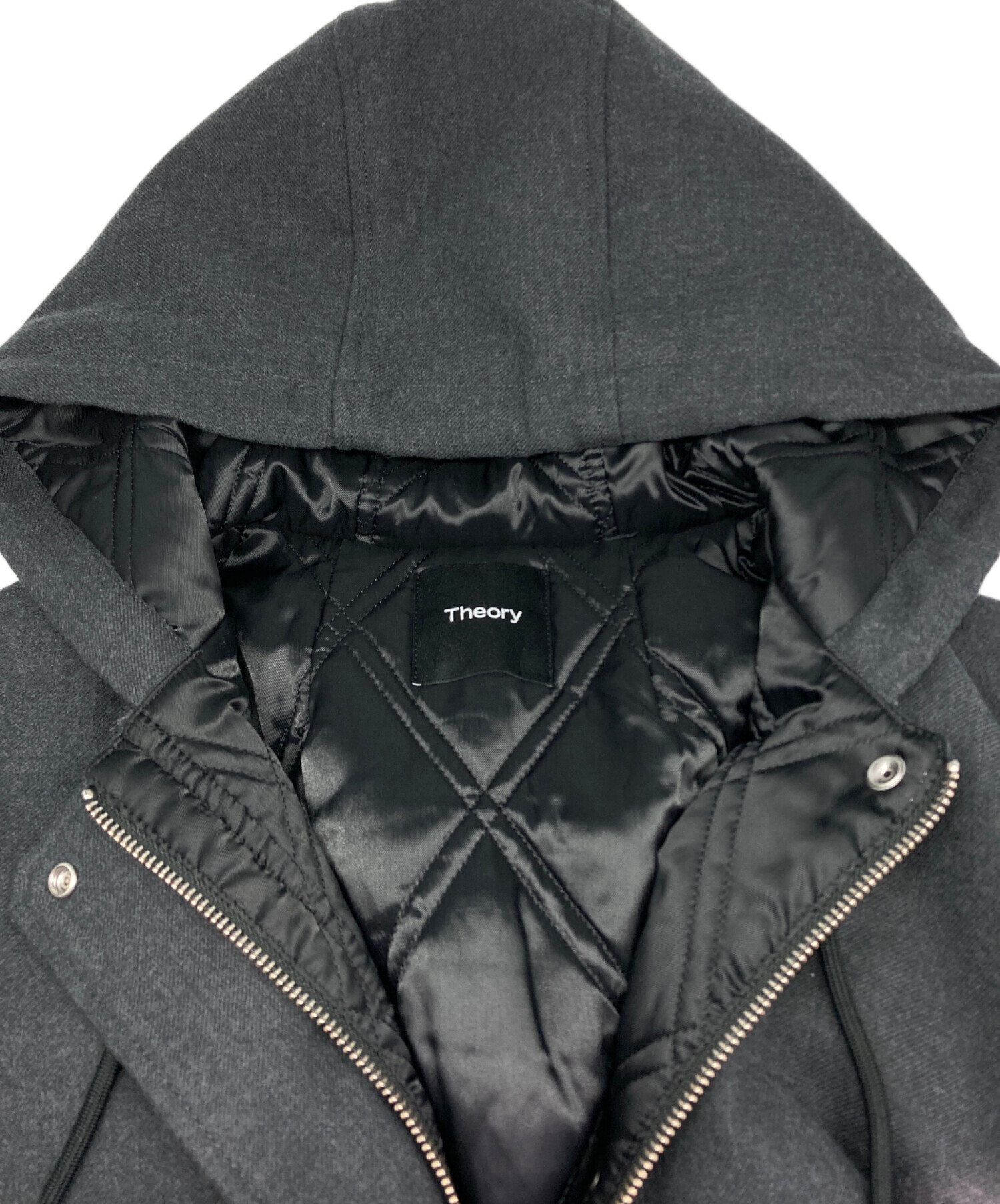 中古・古着通販】theory (セオリー) DOUBLE FLANNEL CROPPED PARKA