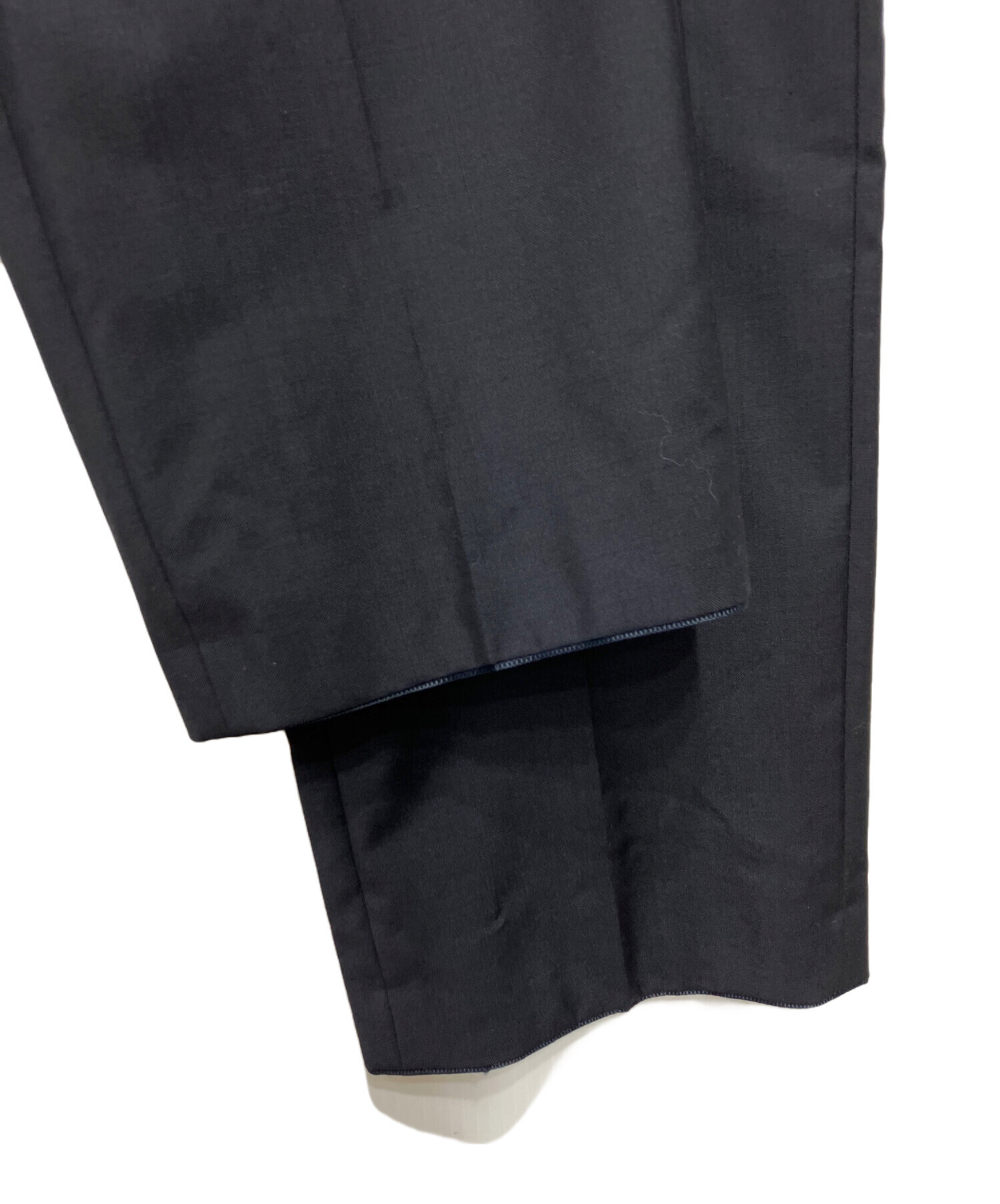 HUGO BOSS ネイビー スラックス 新品未使用タグ付き 中古・古着通販】HUGO BOSS (ヒューゴ ボス) スラックス ネイビー