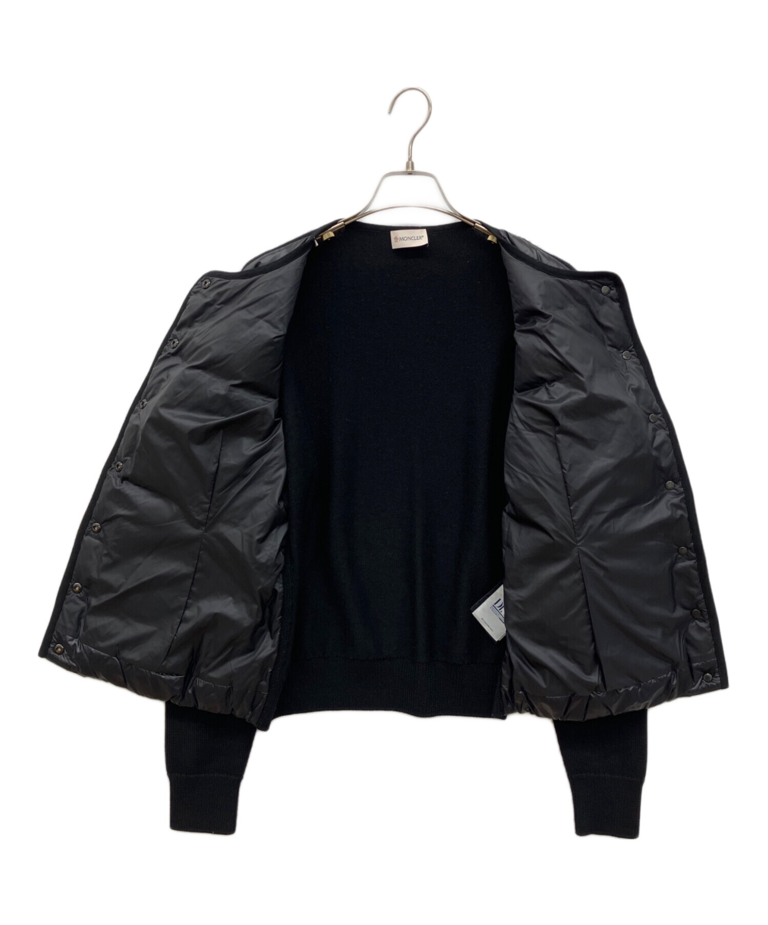 中古・古着通販】MONCLER (モンクレール) CARDIGAN TRICOT ダウン切替