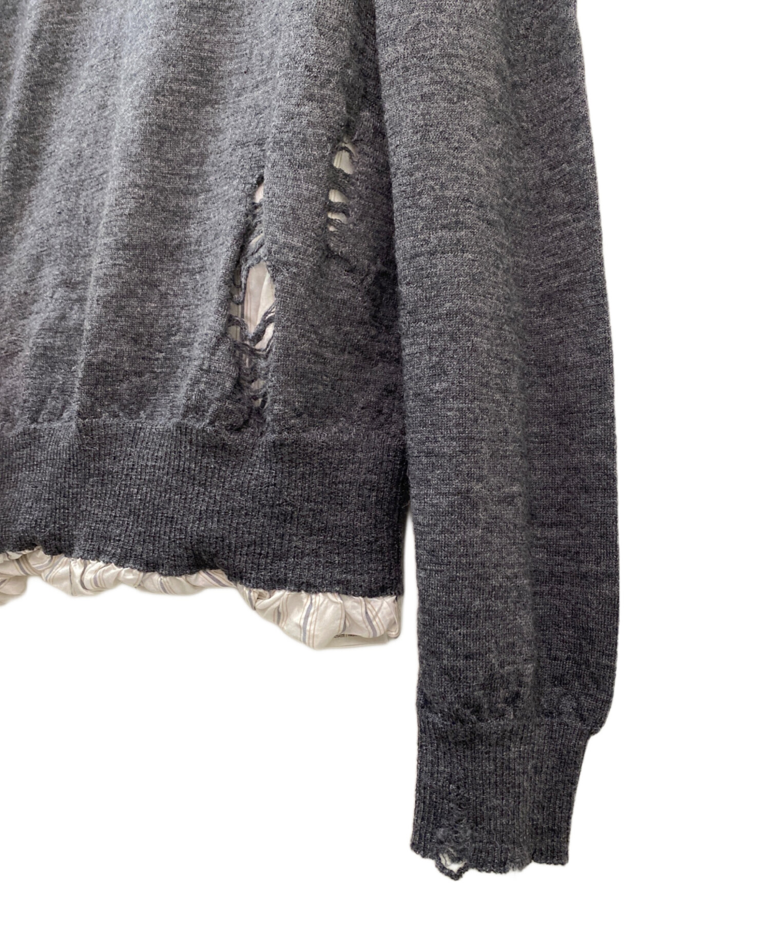 中古・古着通販】Maison Margiela (メゾンマルジェラ) ダメージ加工