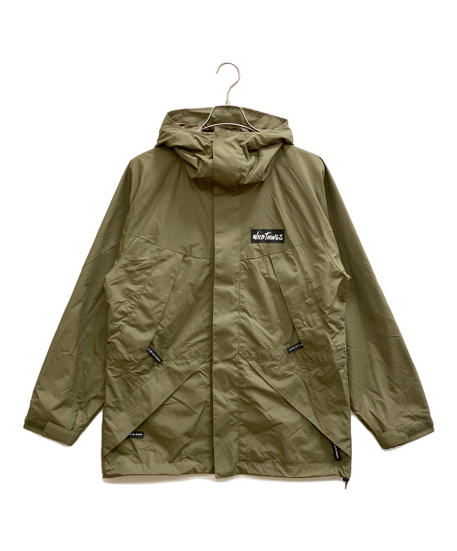 WILD THINGS SAGE ナイロンジャケット カーキ 中古・古着通販】WILD THINGS (ワイルドシングス) Oshman's