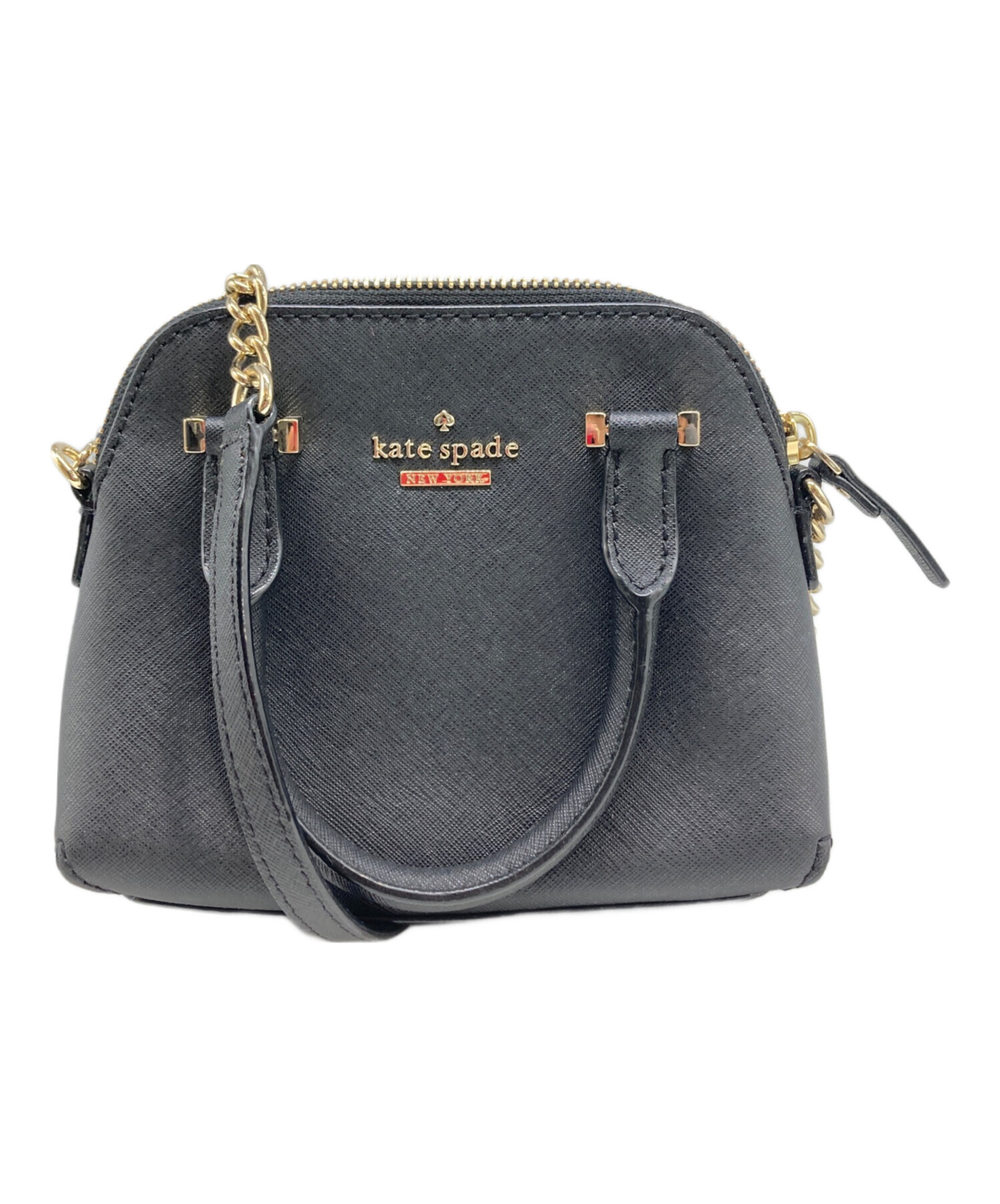 Kate　spade【ケイトスペード】2WAYバッグ　ブラック　レディース【中古】 中古・古着通販】Kate Spade (ケイトスペード) 2WAYバッグ｜ブランド