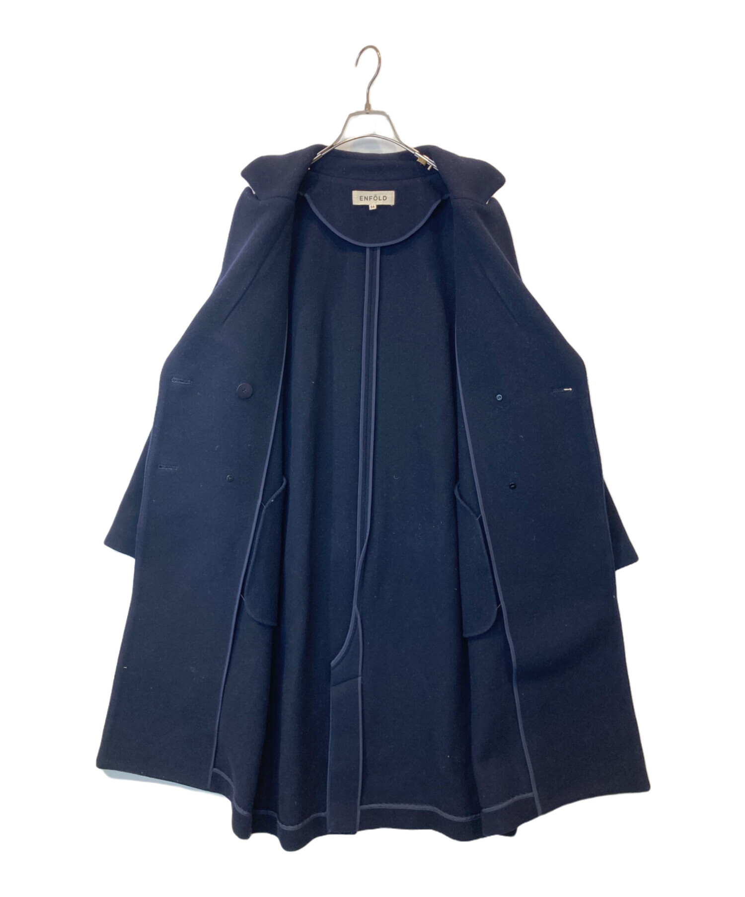 中古・古着通販】ENFOLD (エンフォルド) ダブルビーバーボックスダブル