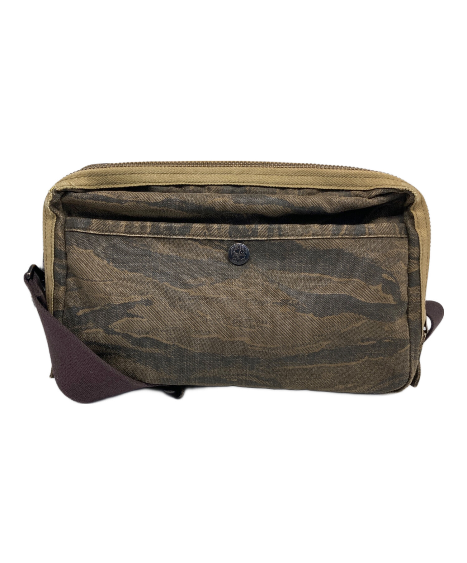 PORTER ラブアンドピース ショルダーバッグ 中古・古着通販】PORTER (ポーター) LOVE&PEACE (ラブアンドピース