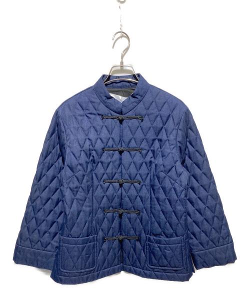 TAO タオ カジュアルジャケット レディース 【古着】【中古】 中古・古着通販】TAO (タオ) エステルヘリンボンキルティング チャイナ