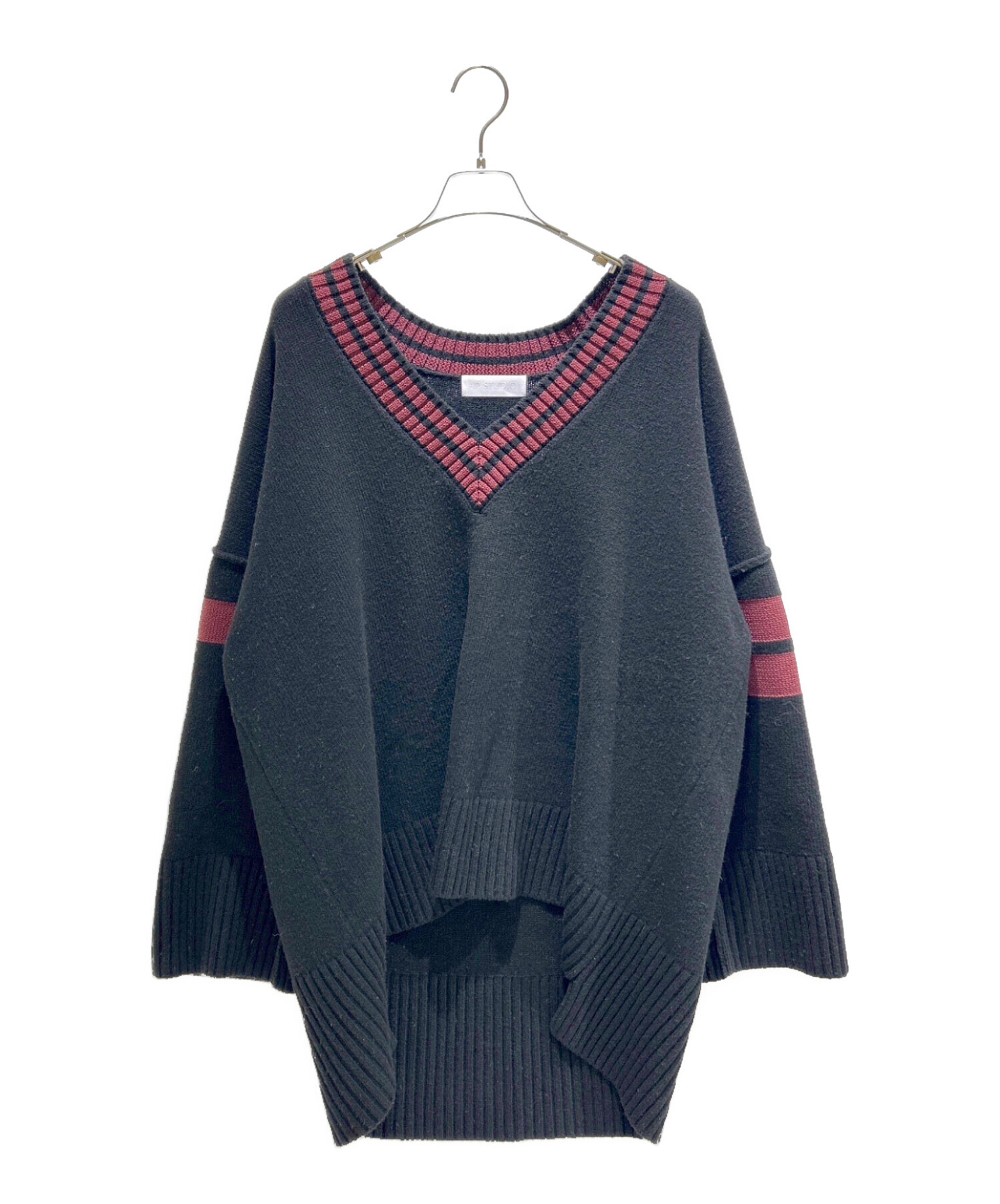 AP STUDIO ラインVネックオーバープルオーバー AP STUDIO（エーピーストゥディオ）の「ラインVネックオーバープル