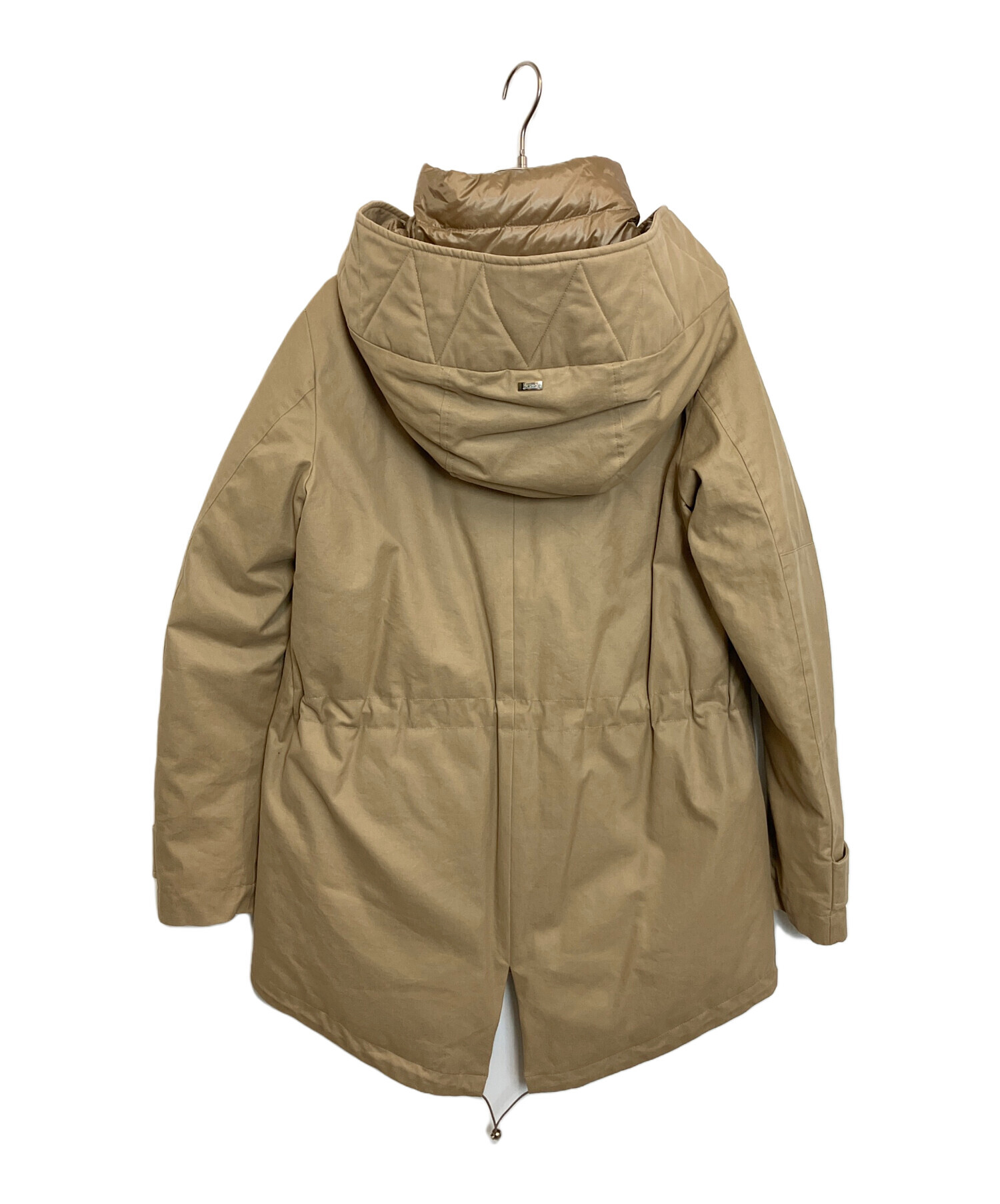 中古・古着通販】HERNO (ヘルノ) ダウンコート ベージュ サイズ:40 