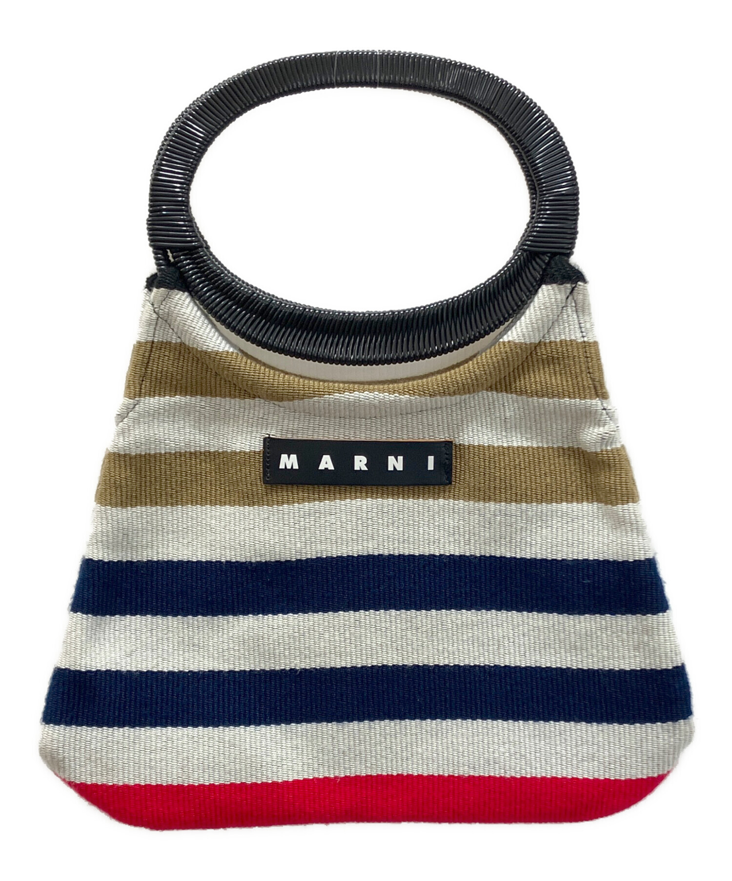 みんなの市場 中古・古着通販】MARNI (マルニ) MARKET BOAT BAG ブラック｜ブランド