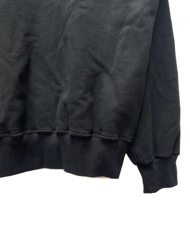 中古・古着通販】ENNOY (エンノイ) クルーネックスウェット ブラック