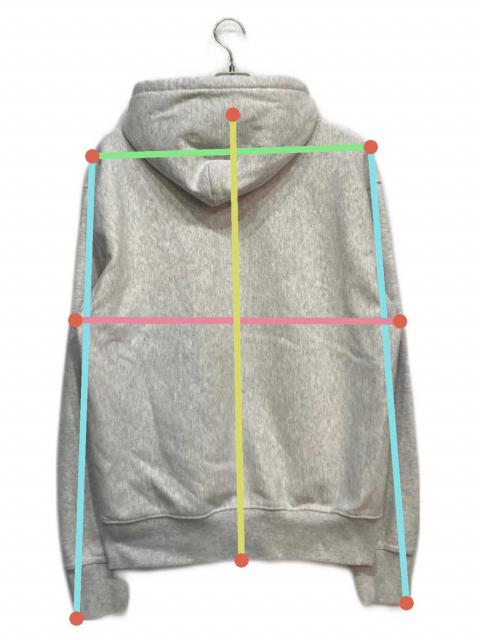 中古・古着通販】stussy (ステューシー) Letterman Hood グレー サイズ