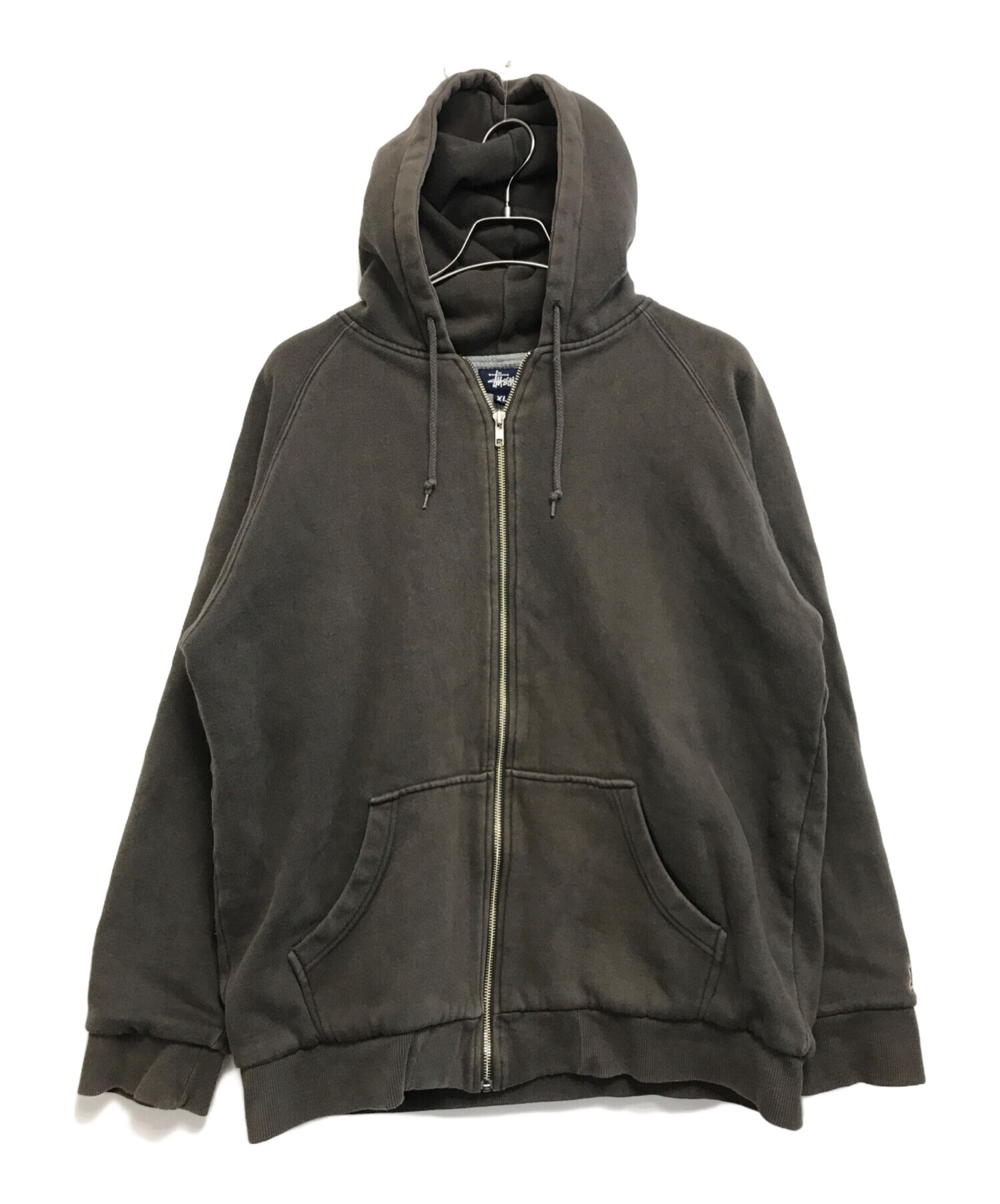 中古・古着通販】stussy (ステューシー) 裏サーマルジップパーカー
