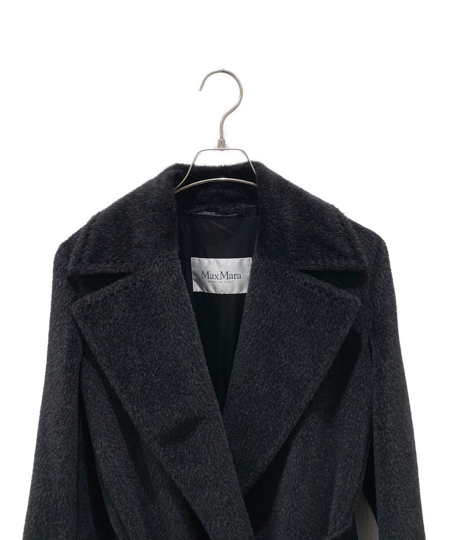 中古・古着通販】MaxMara (マックスマーラ) シャギーガウンコート