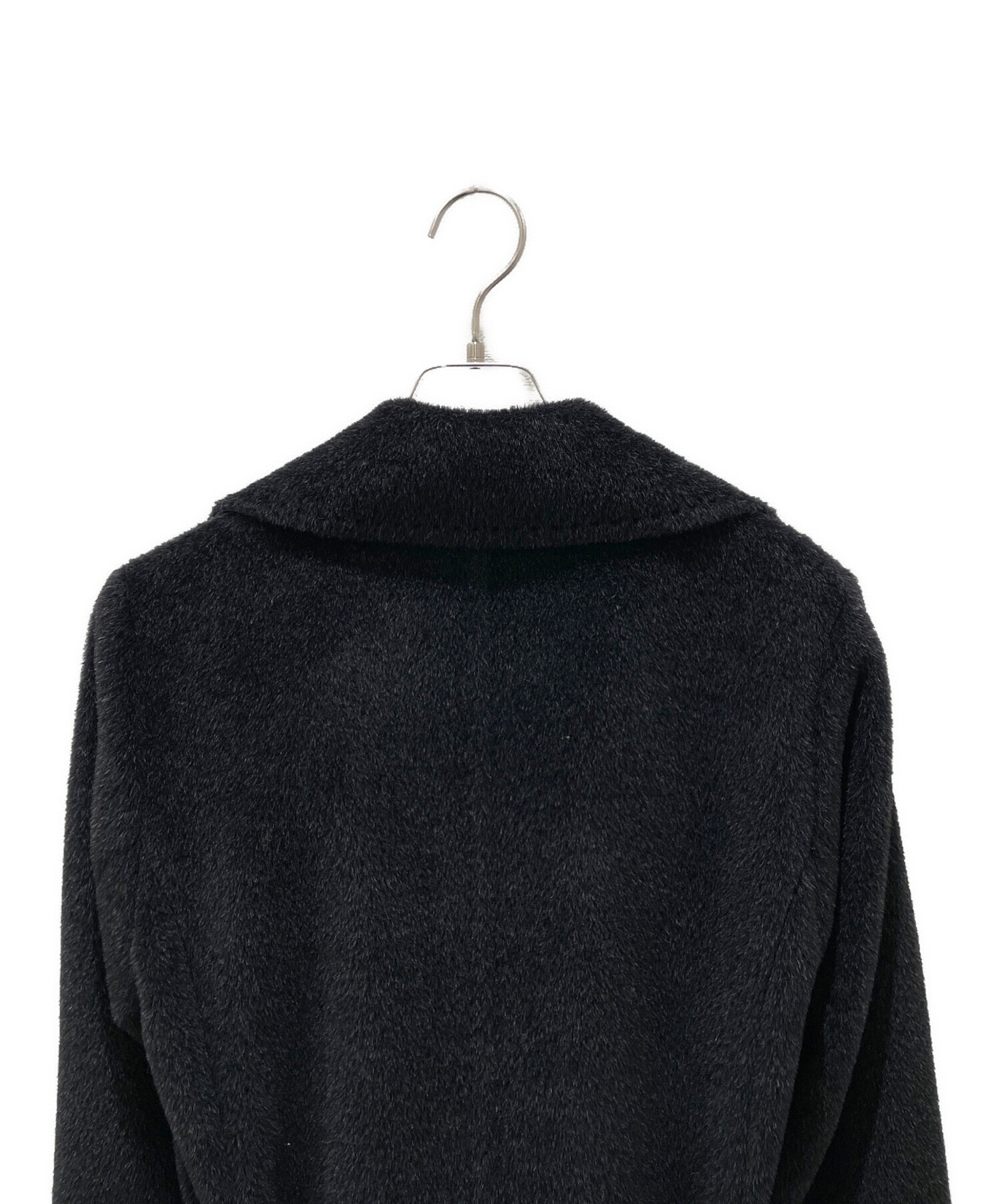 中古・古着通販】MaxMara (マックスマーラ) シャギーガウンコート