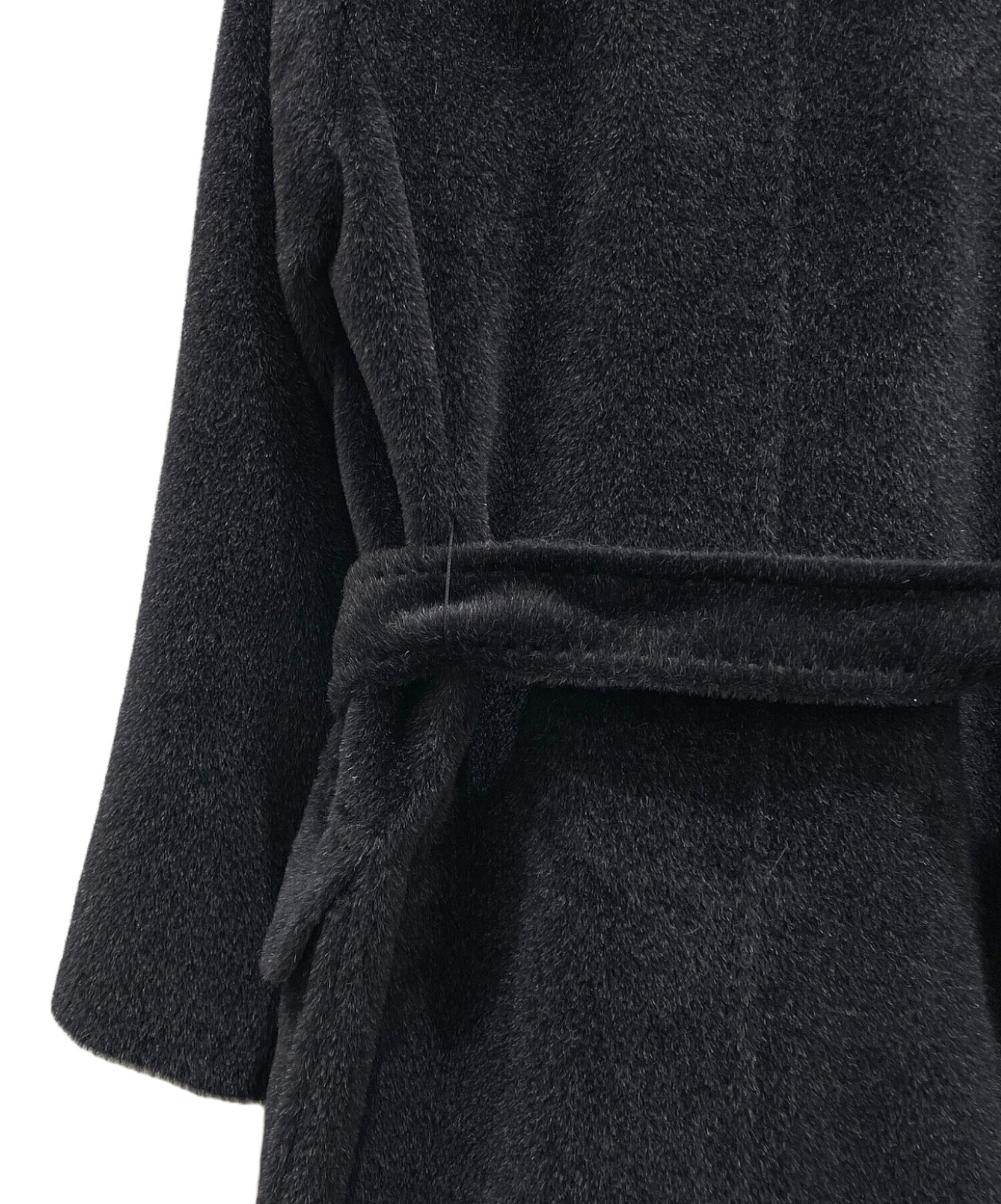 中古・古着通販】MaxMara (マックスマーラ) シャギーガウンコート