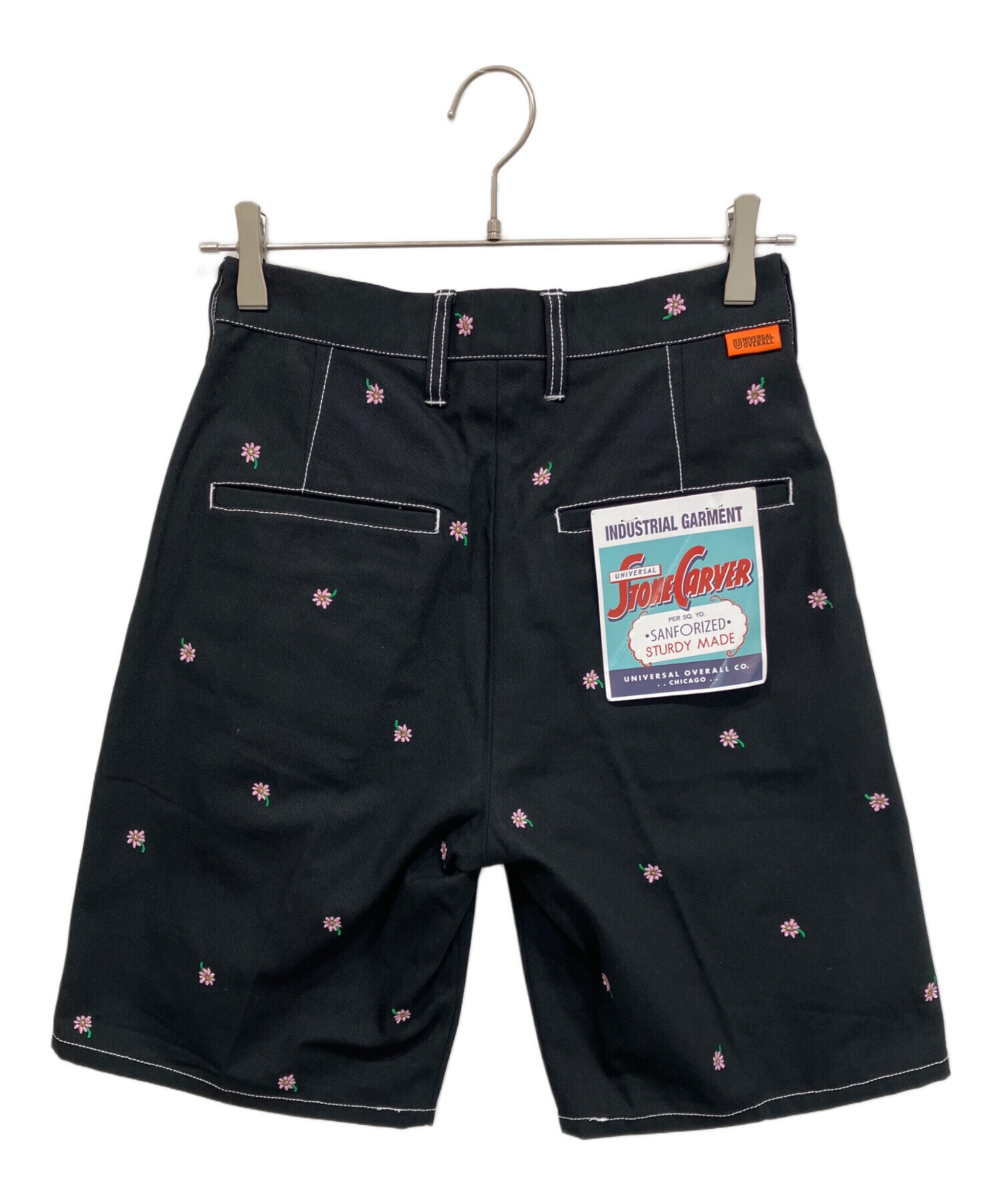 NON TOKYO カバーオール　花刺繍 UNIVERSAL OVERALL 中古・古着通販】UNIVERSAL OVERALL (ユニバーサルオーバーオール) NON