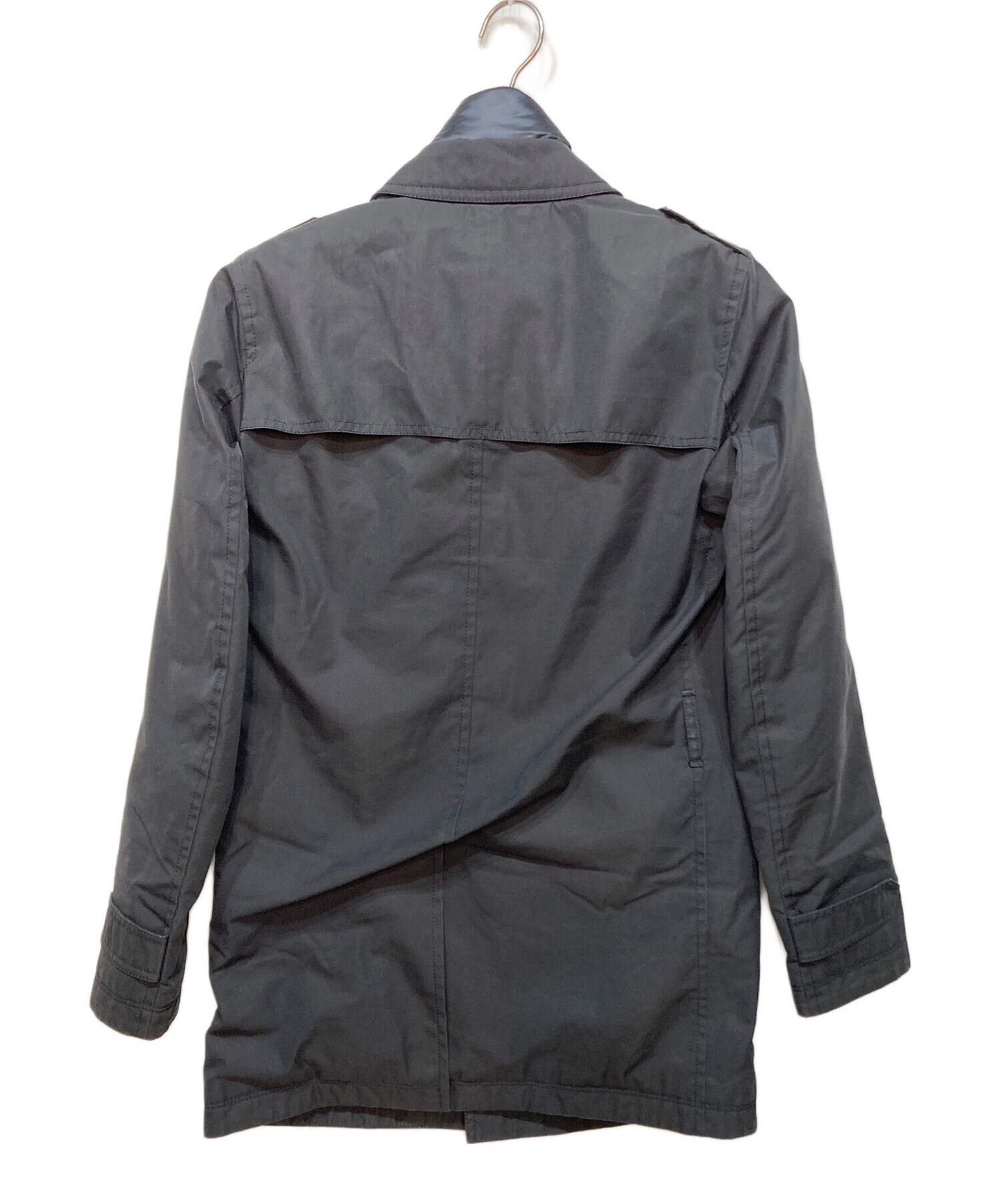 (サイズ44）HERNO ダウントレンチコート/Gore tex 中古・古着通販】HERNO (ヘルノ) ダウントレンチコート ネイビー
