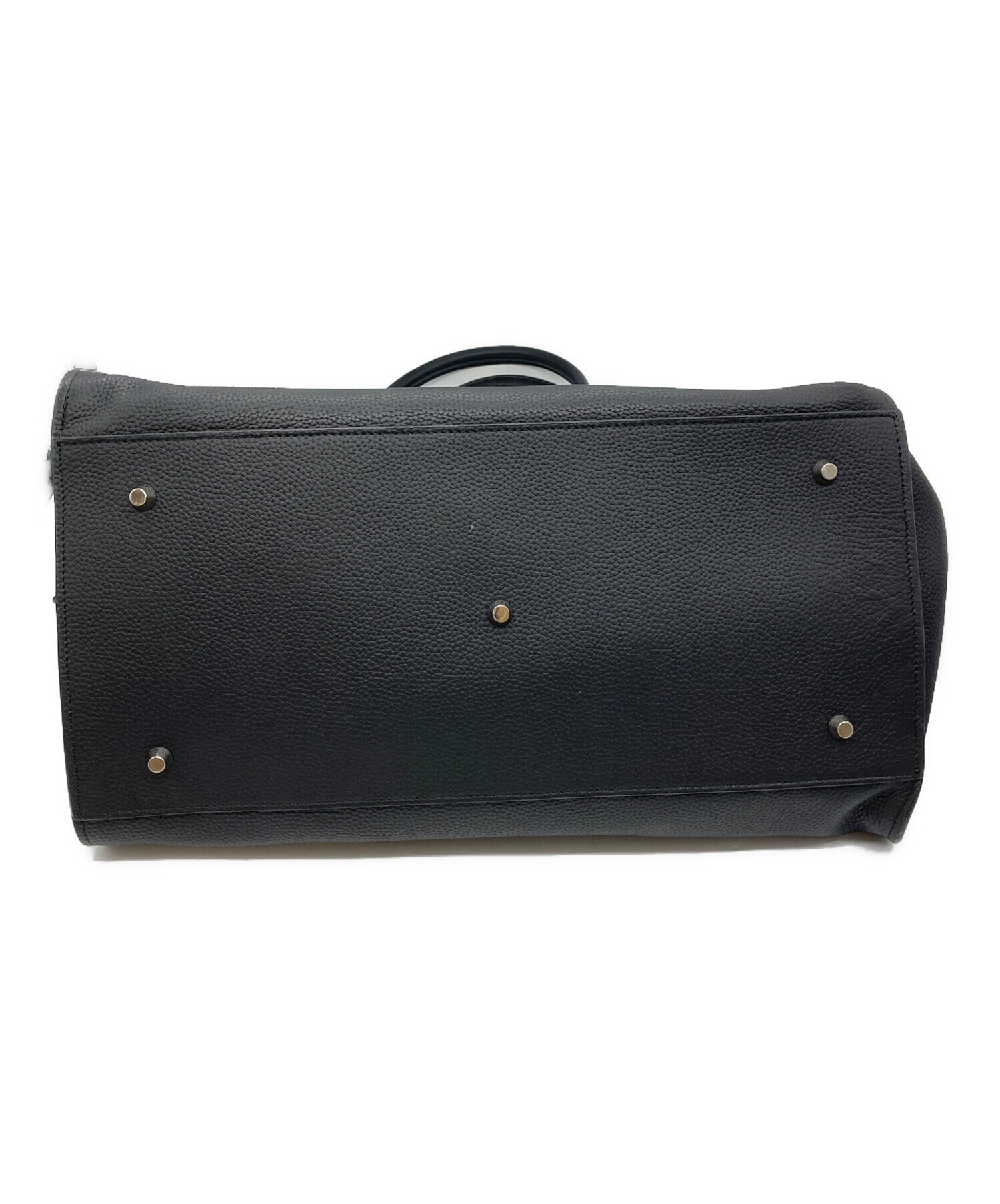 中古・古着通販】JISTORY (ジストリー) SIDE BELT BOSTON BAG ブラック