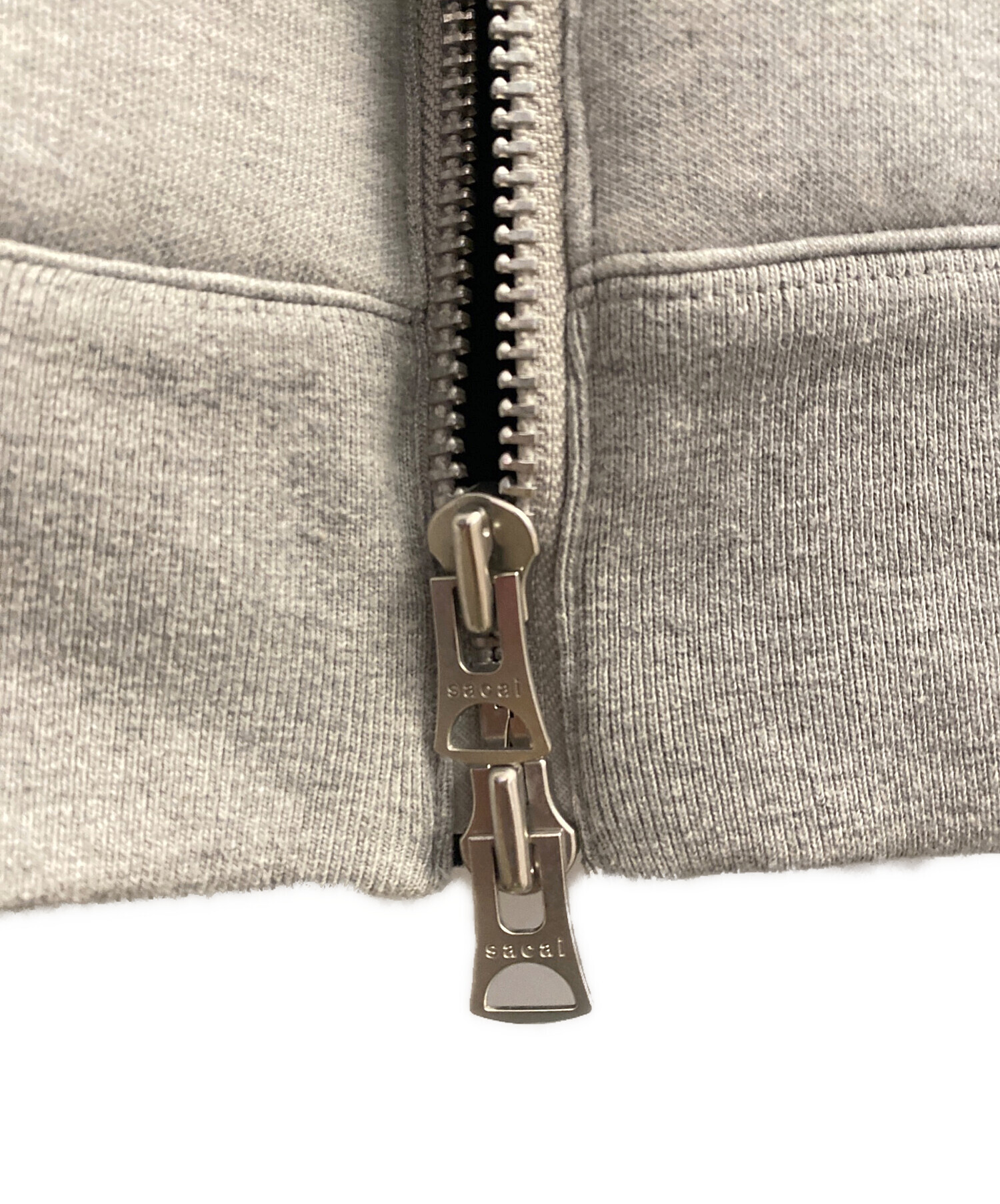 中古・古着通販】sacai (サカイ) 24SS フーデッドジャケット グレー 