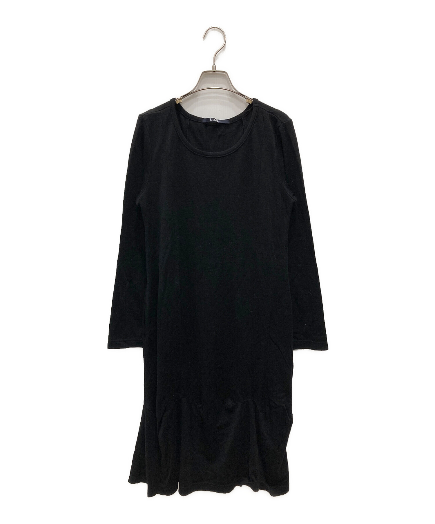 中古・古着通販】LIMI feu (リミフゥ) カットワンピース ブラック