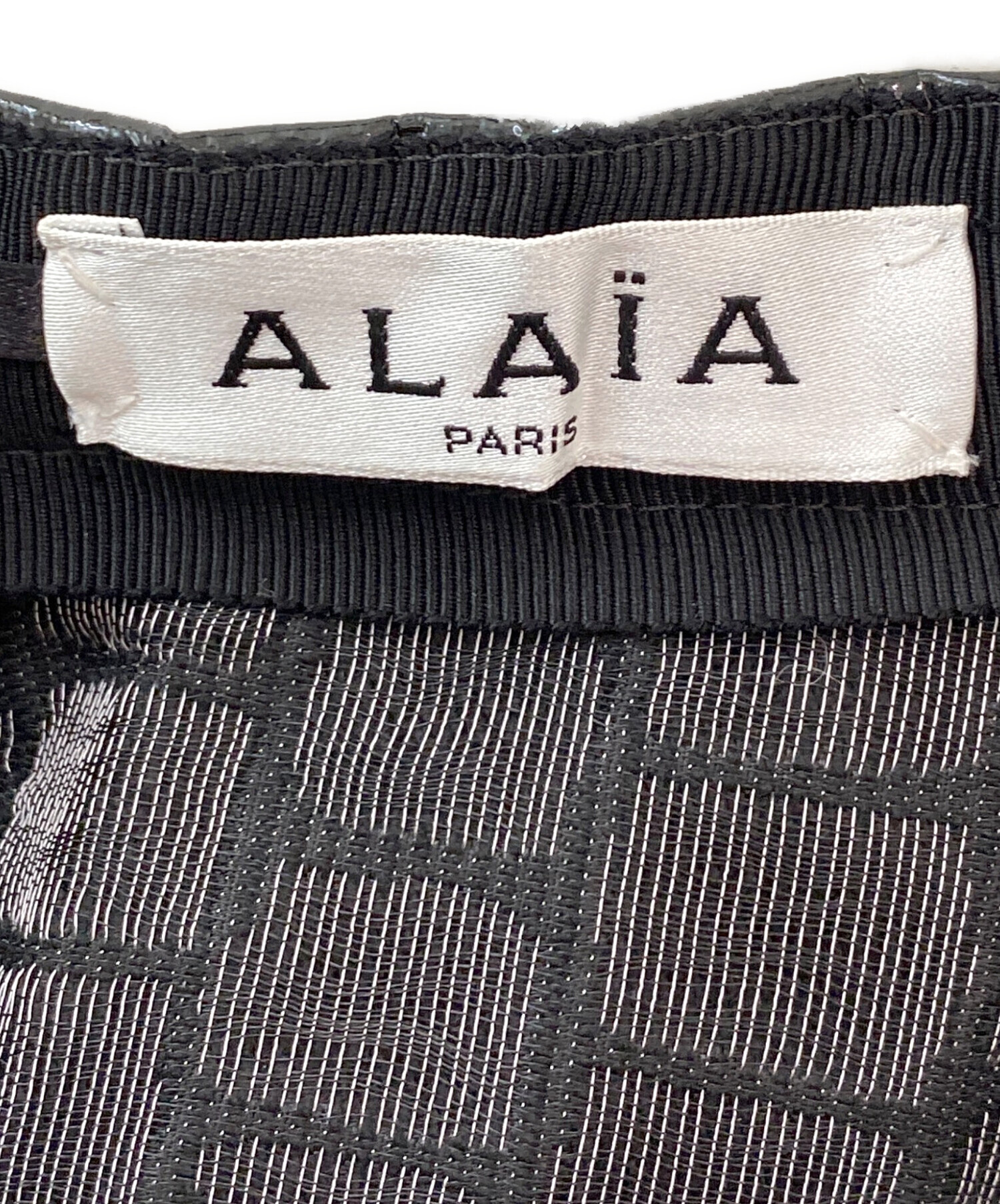 中古・古着通販】ALAIA (アライア) ミディ丈クロコダイルモチーフ 