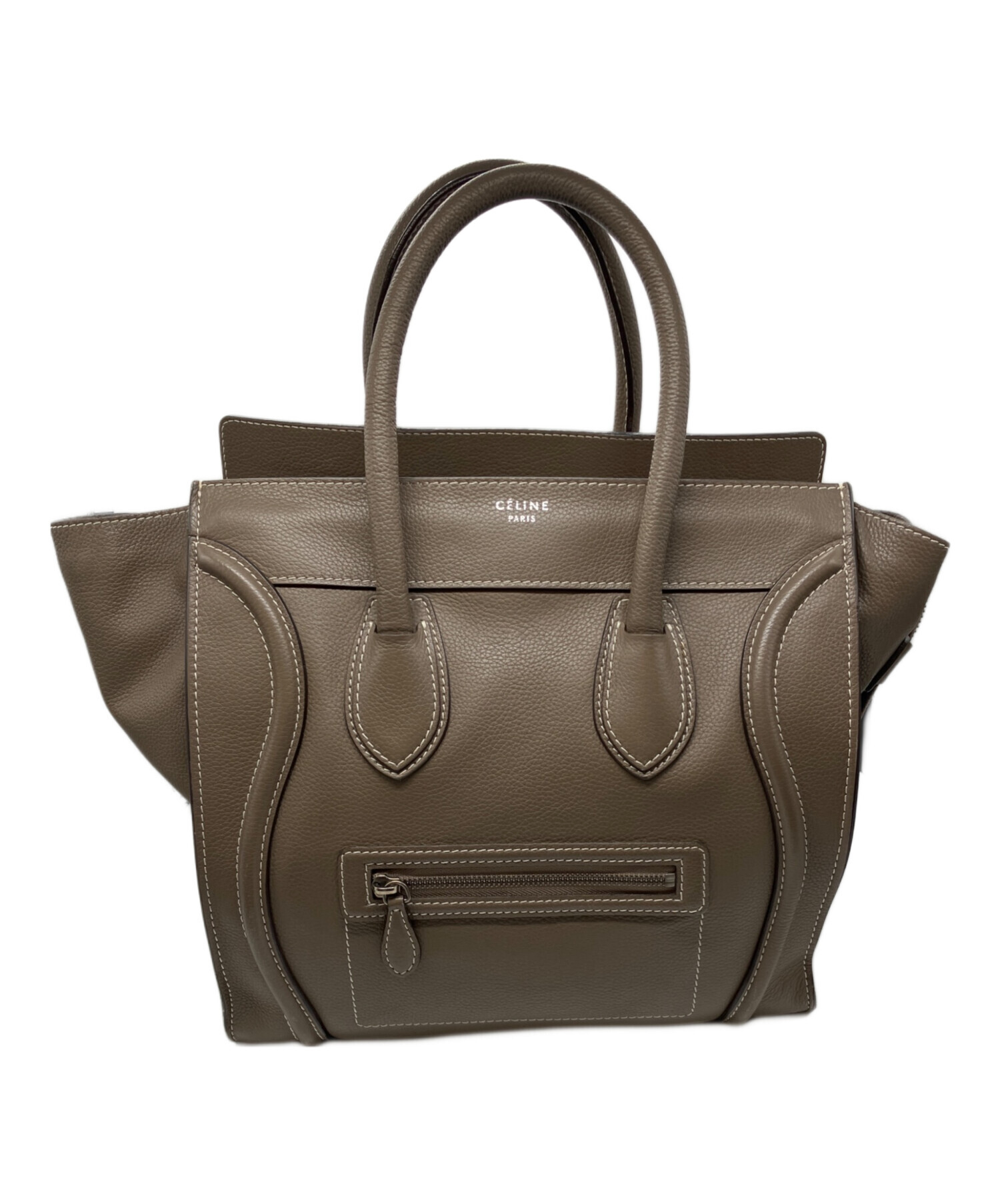 中古・古着通販】CELINE (セリーヌ) ラゲージ ミニトートバッグ 