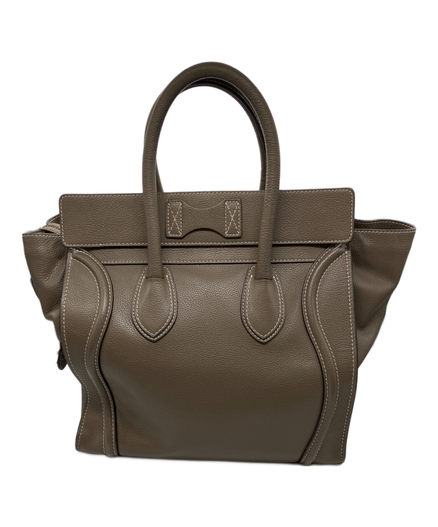 中古・古着通販】CELINE (セリーヌ) ラゲージ ミニトートバッグ 