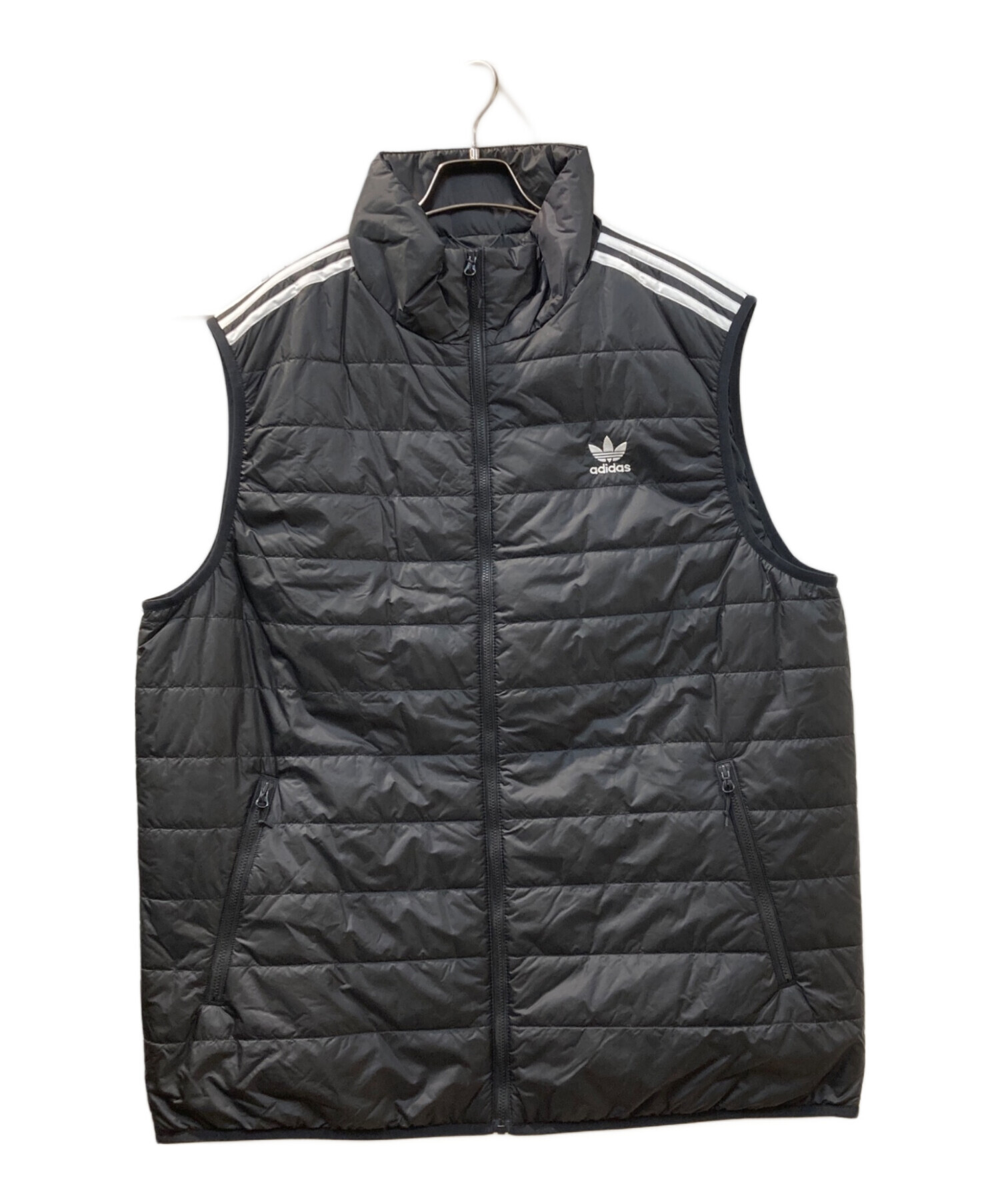 00's アディダス　adidas 中綿　ファー付き　ベスト　黒 00's アディダス adidas 中綿 ファー付き ベスト 黒 00's アディダス