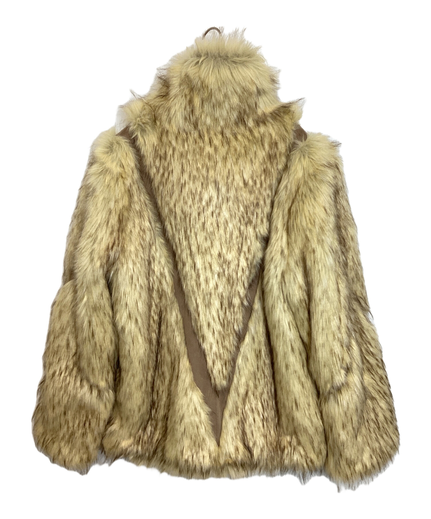 中古・古着通販】VIAVANDA (ヴィアヴァンダ) フェイクファーコート