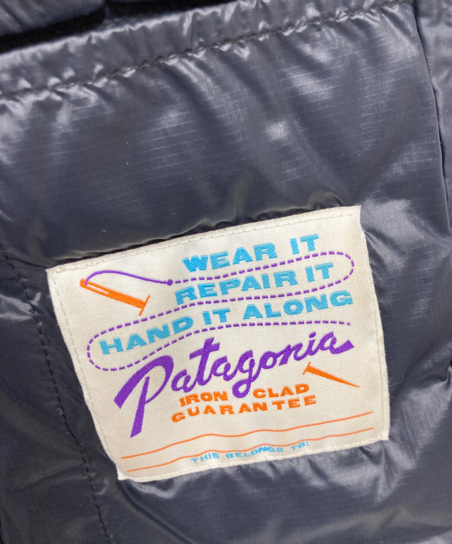 中古・古着通販】Patagonia (パタゴニア) ダウンジャケット ネイビー