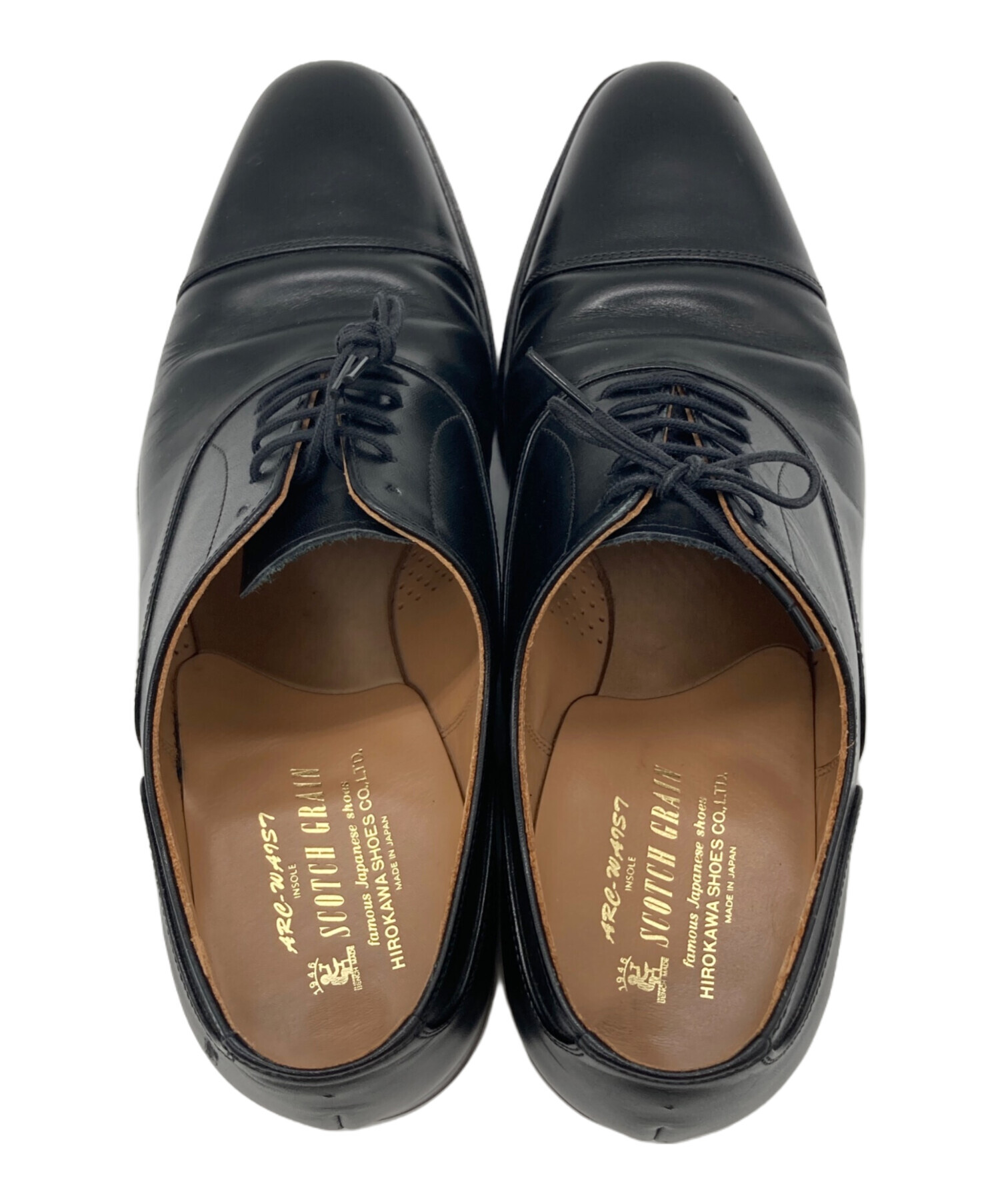 【未使用品】SCOTCH GRAIN 7970/26.5cm 2E ブラック 中古・古着通販】SCOTCH GRAIN (スコッチグレイン) ストレートチップ